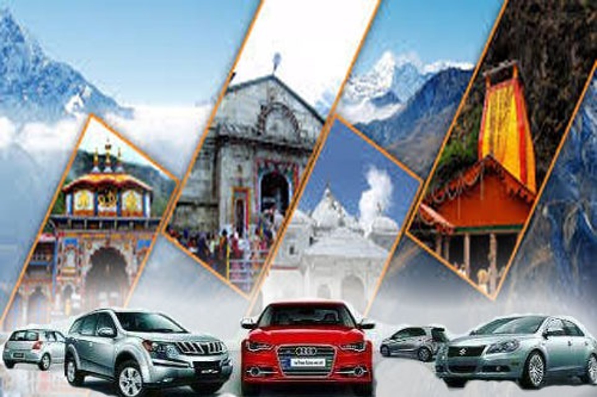 Rishikesh to Chardham Taxi Package
