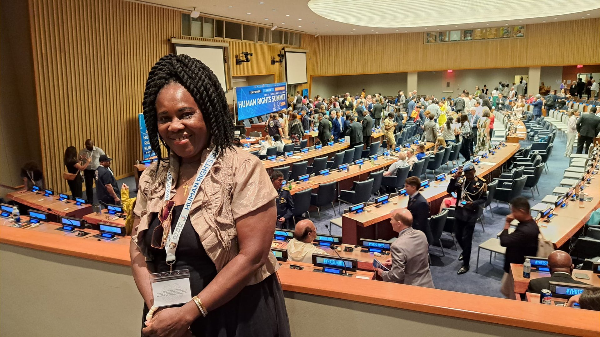 an abstract photo of a curved building with a blue sky in the background