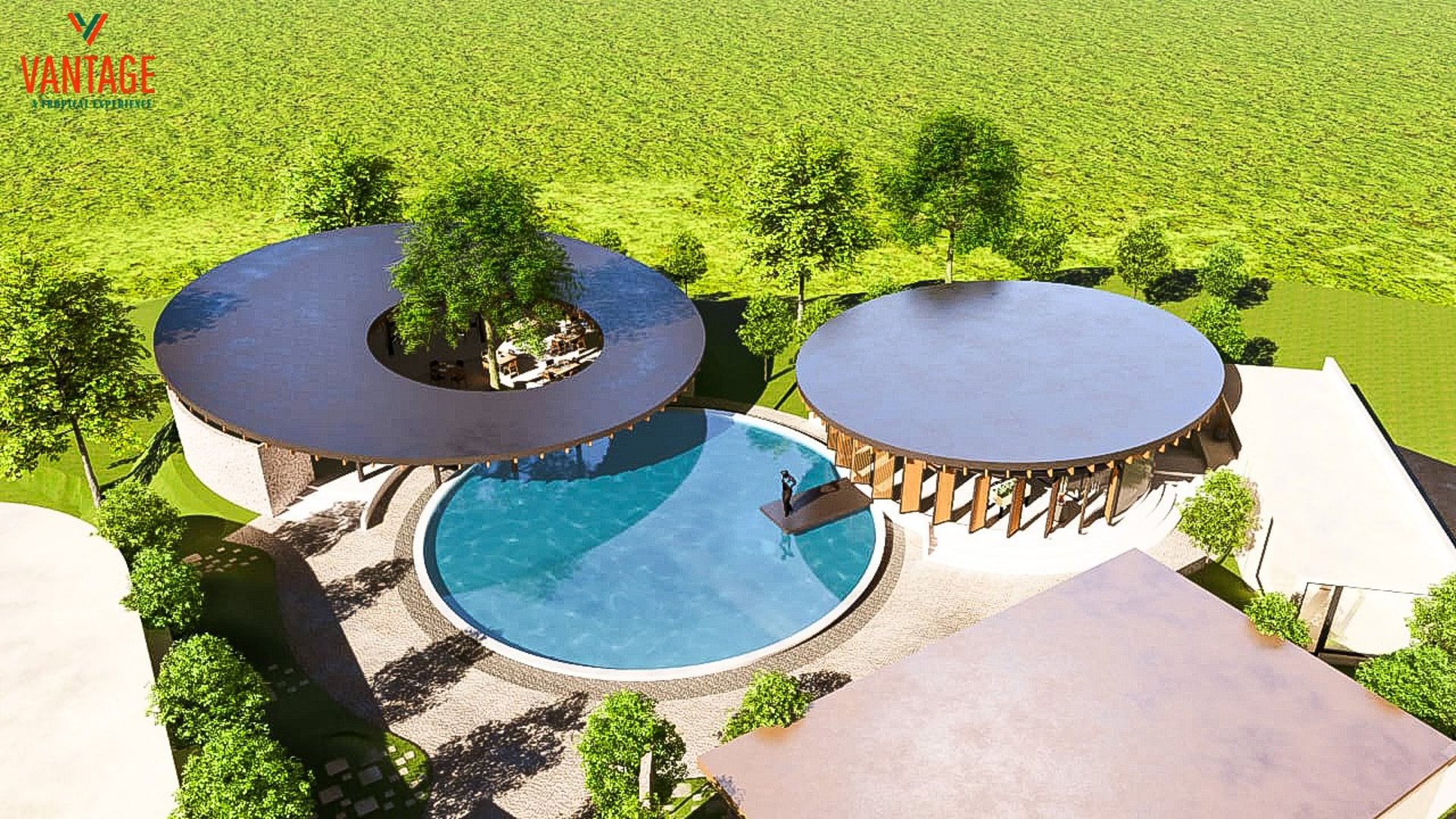 vantage top view grahpic image