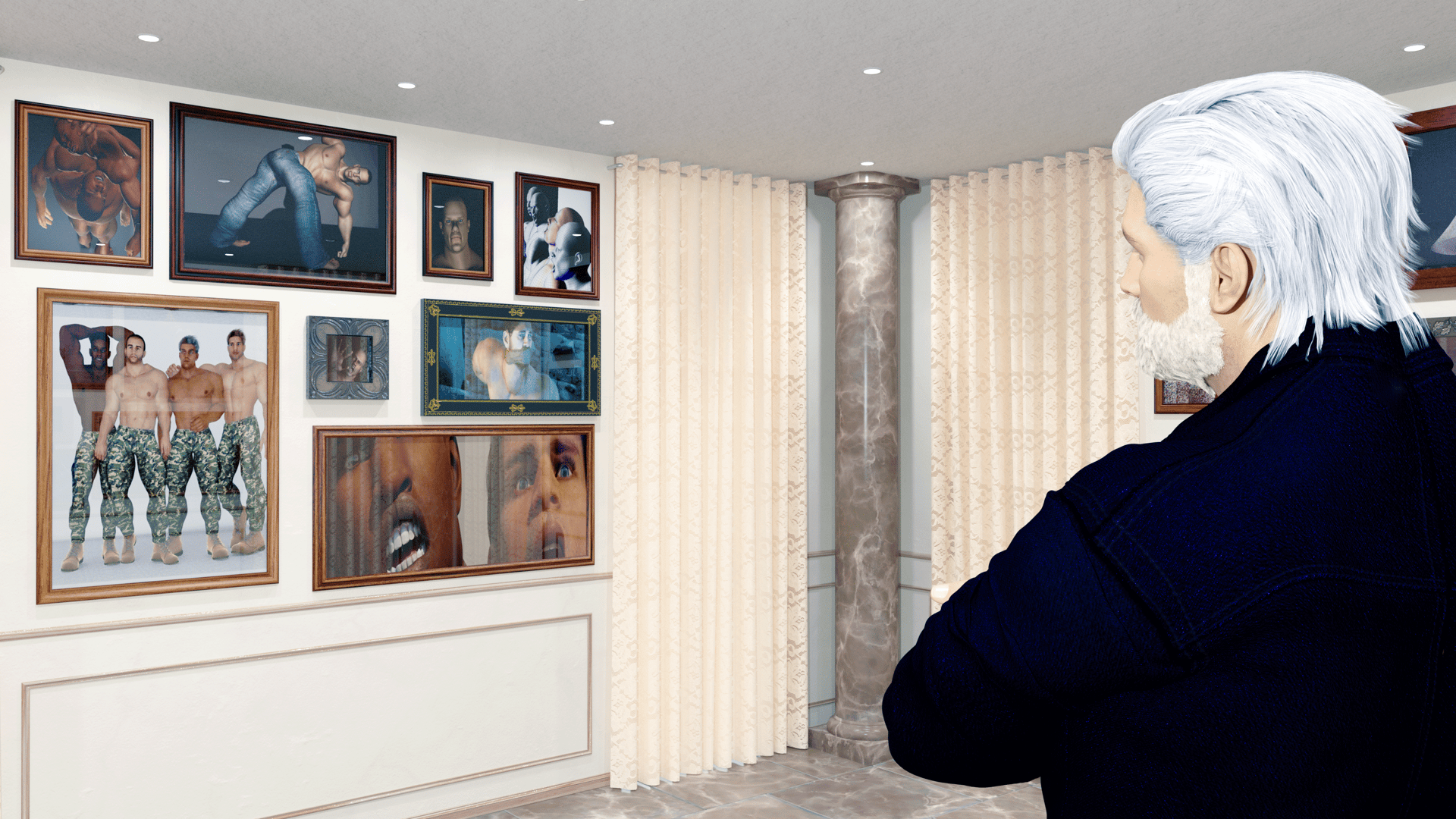 pirate painting generated by AI tools