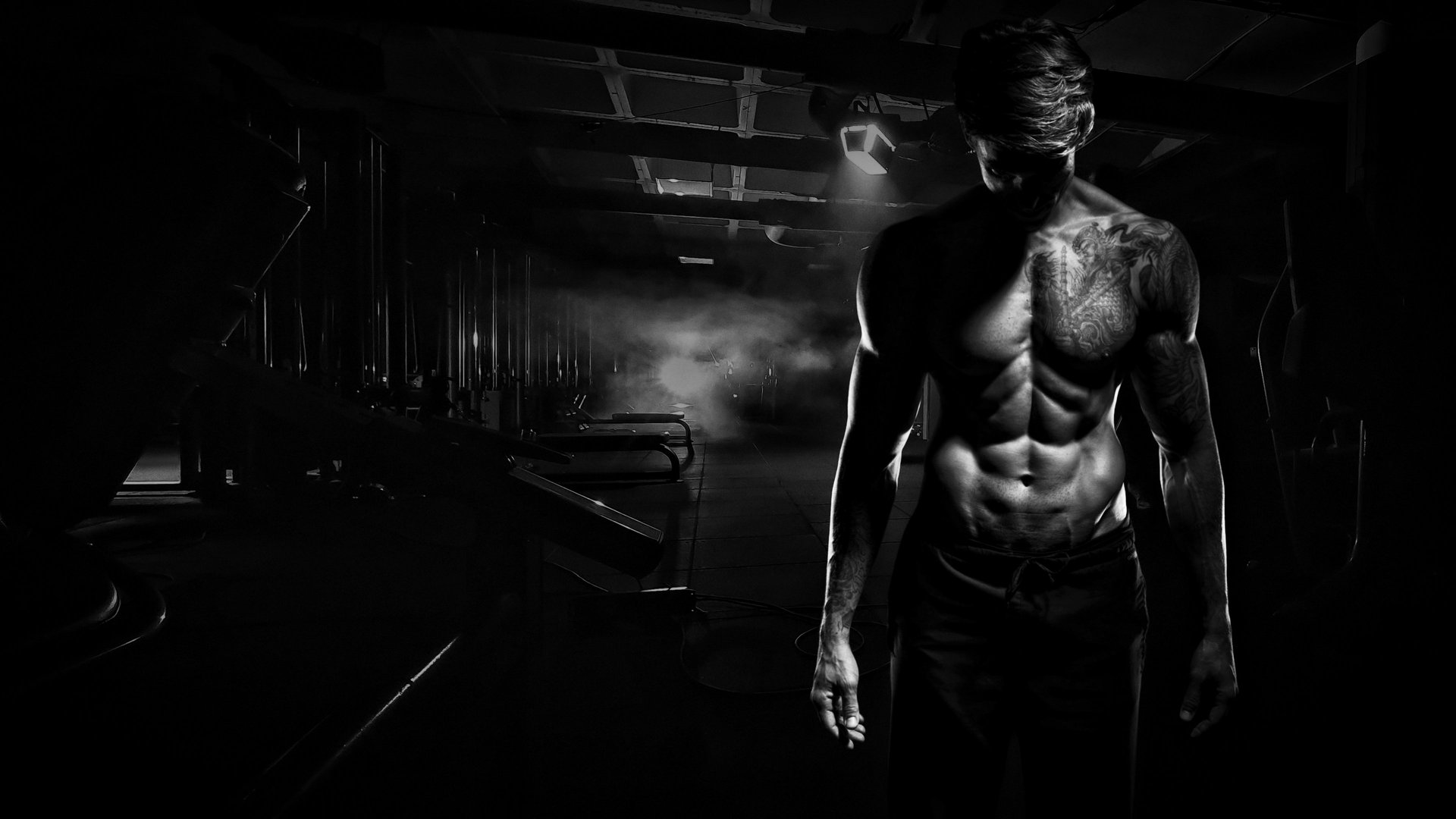 Andy Raab Personal Trainer beim Training im Studio Regensburg