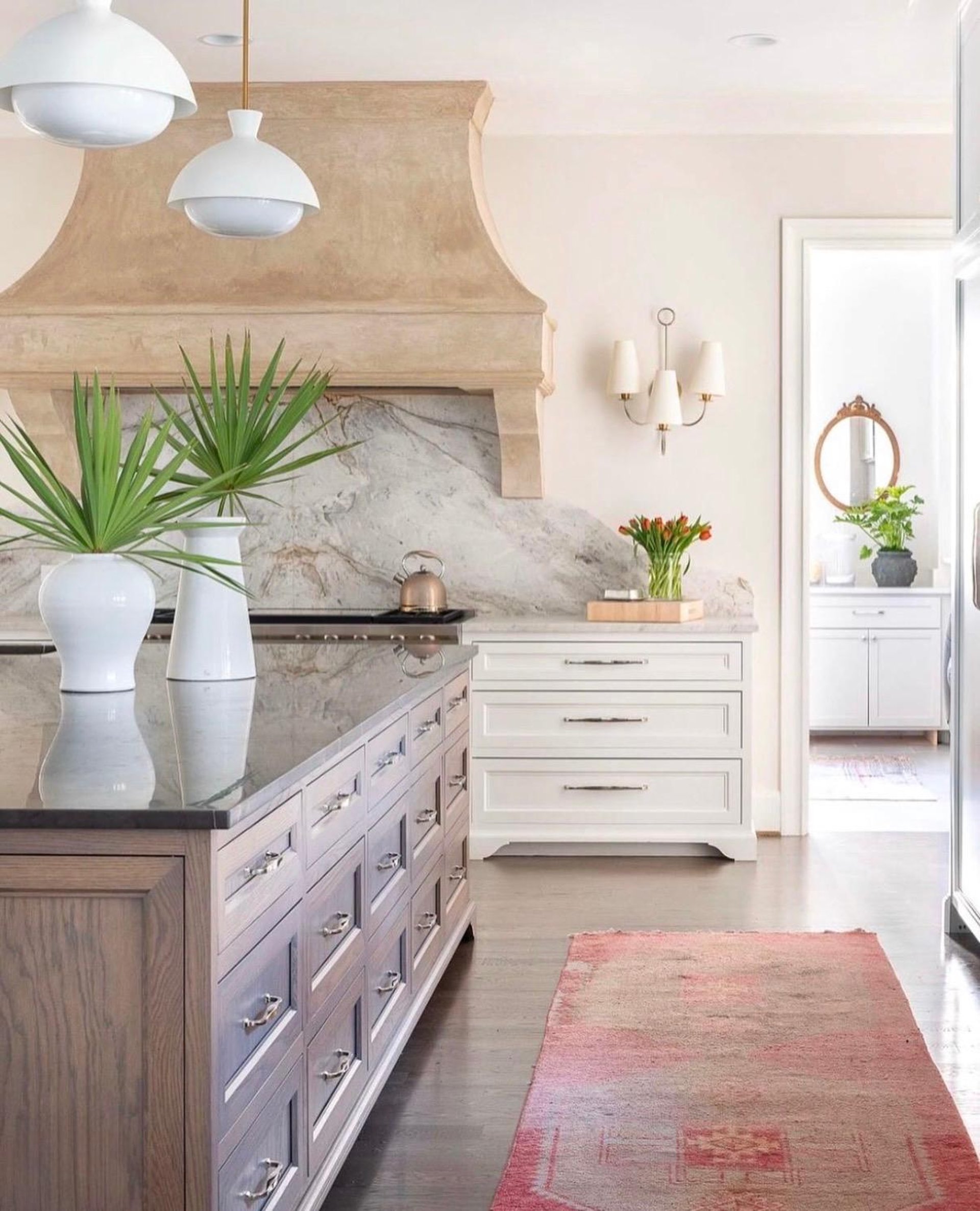 brown and white wooden table beside sofa chair