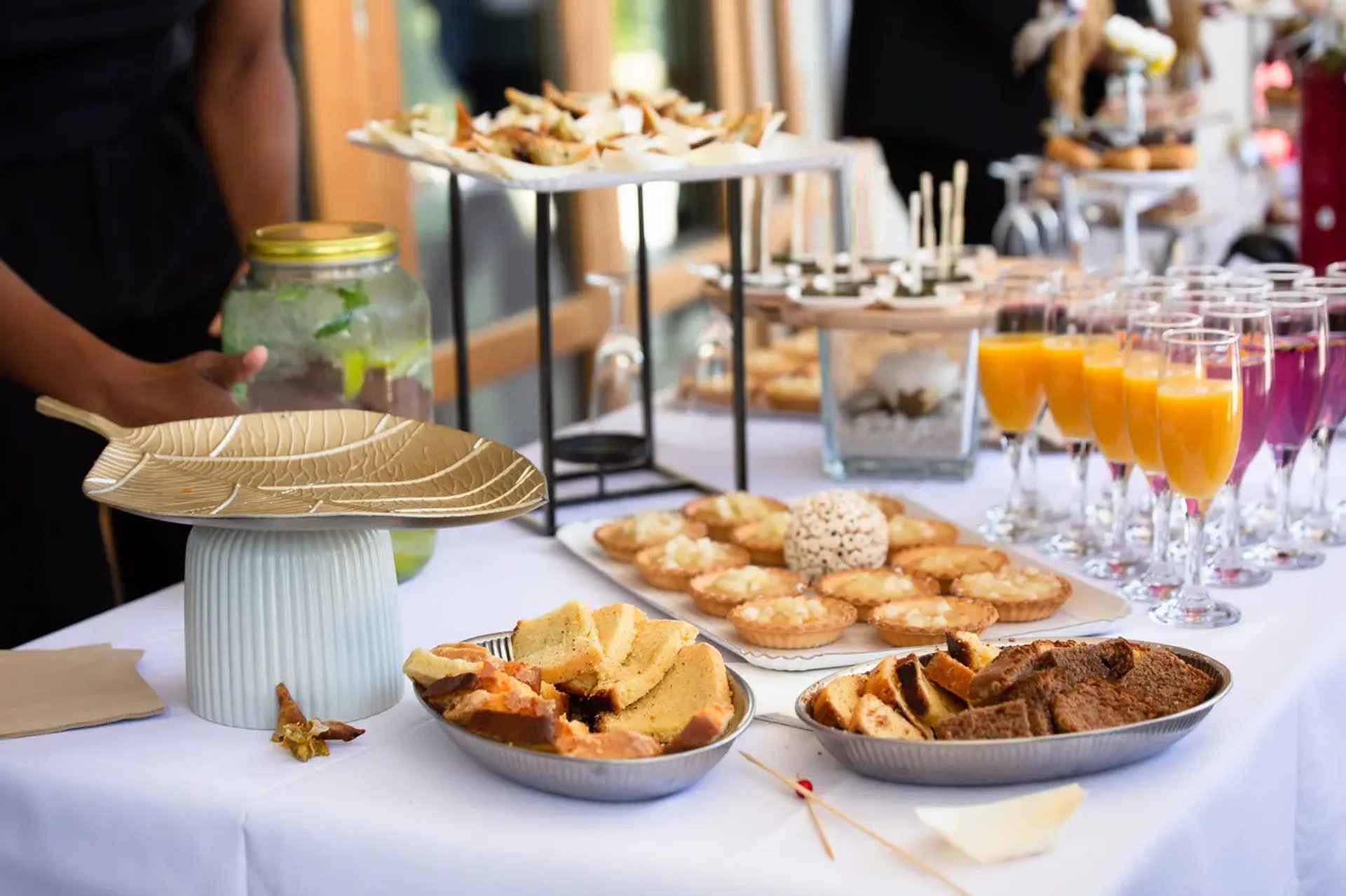 couple wearing silver-colored rings