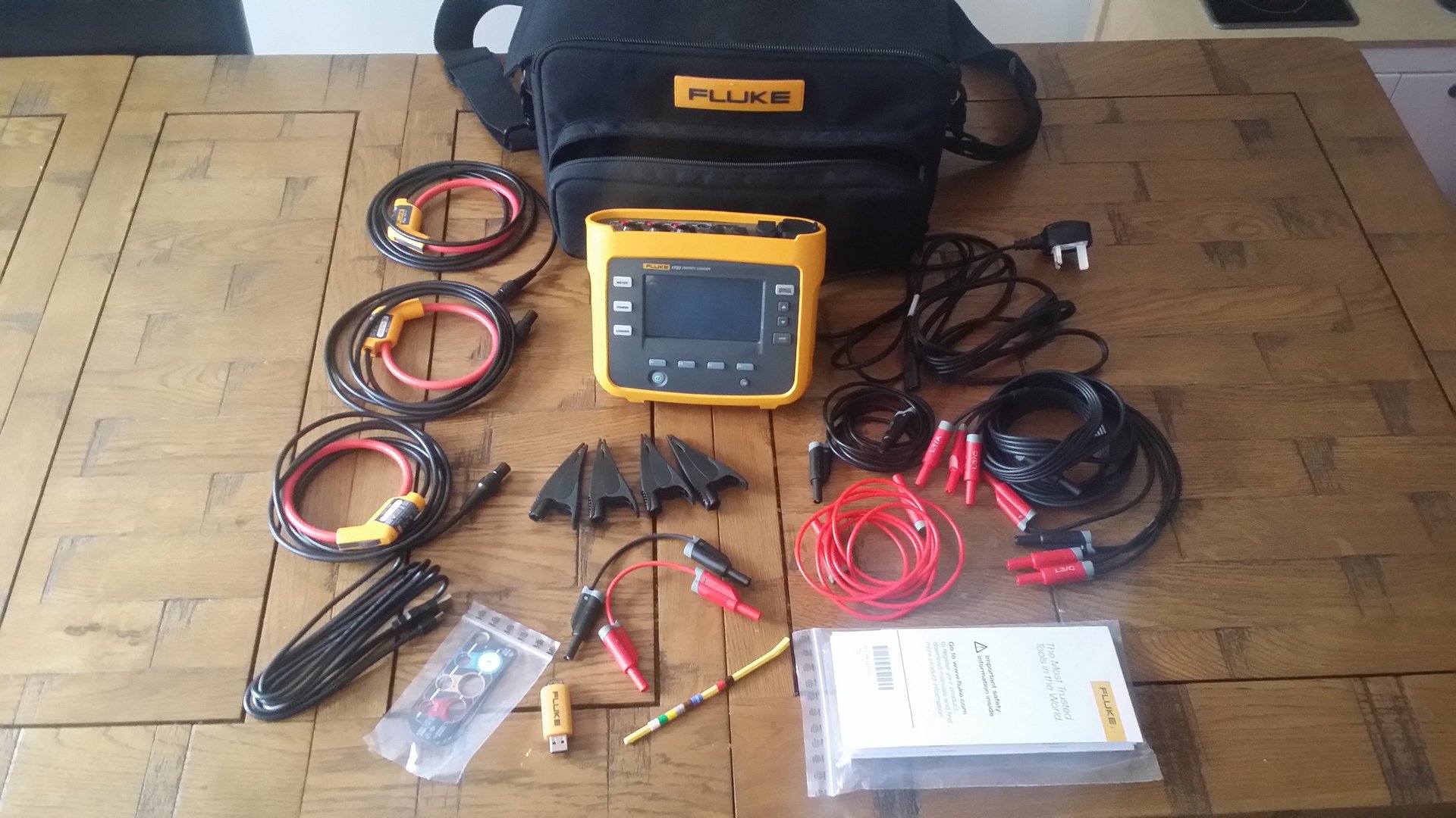 Electrical testing equipment used by Easy Spark Ltd for EICRs and certification.