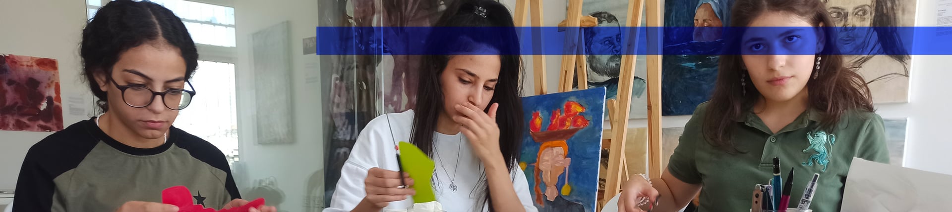 an abstract photo of a curved building with a blue sky in the background