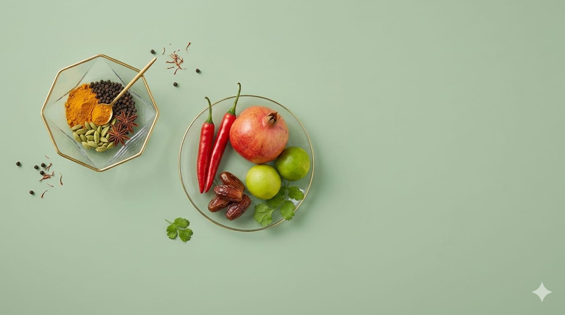 orange fruit beside green round fruit