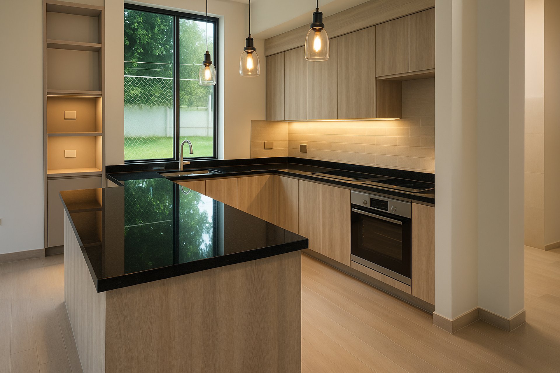black and brown leather padded tub sofa