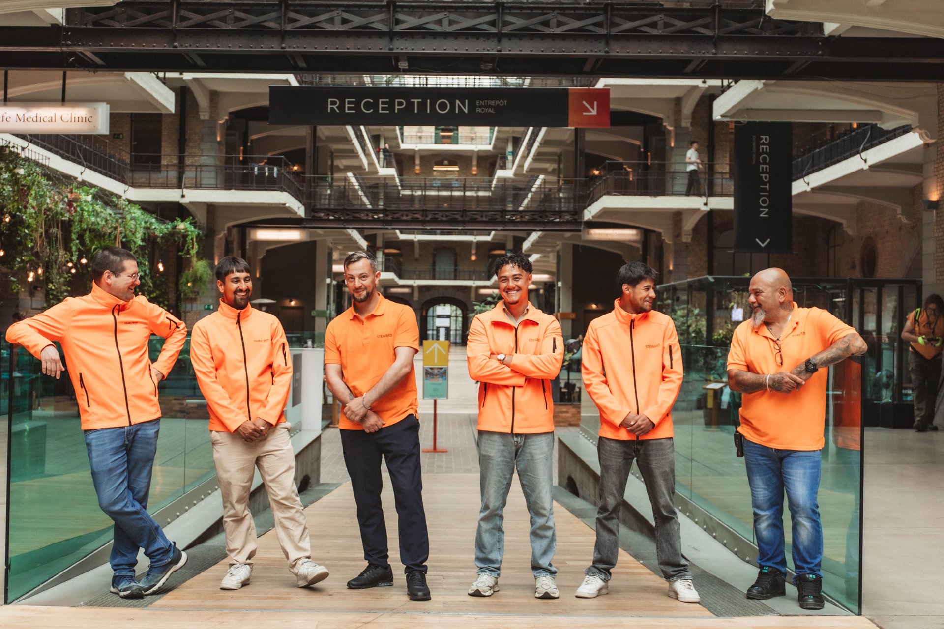 black and brown leather padded tub sofa