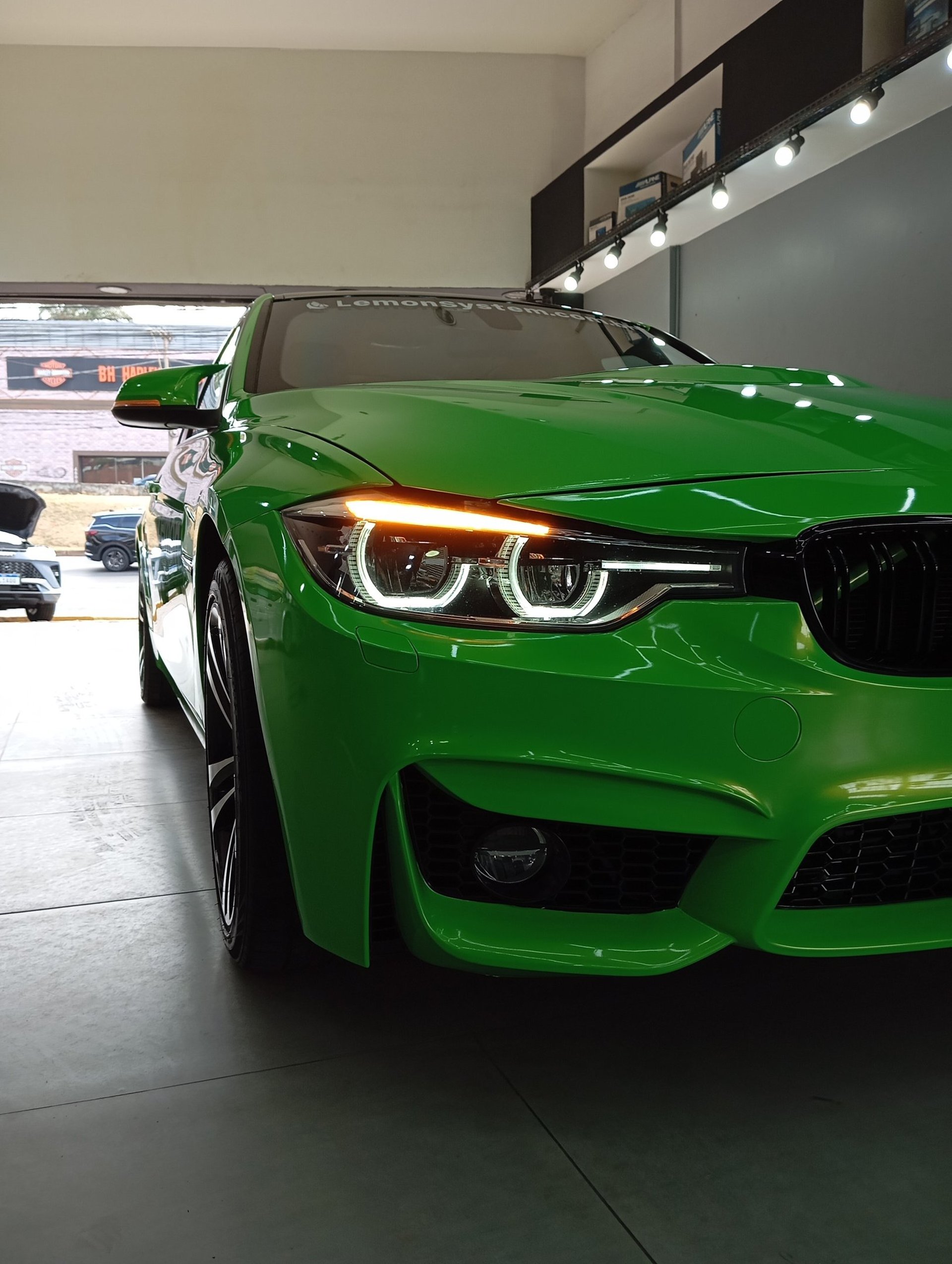 black and brown leather padded tub sofa