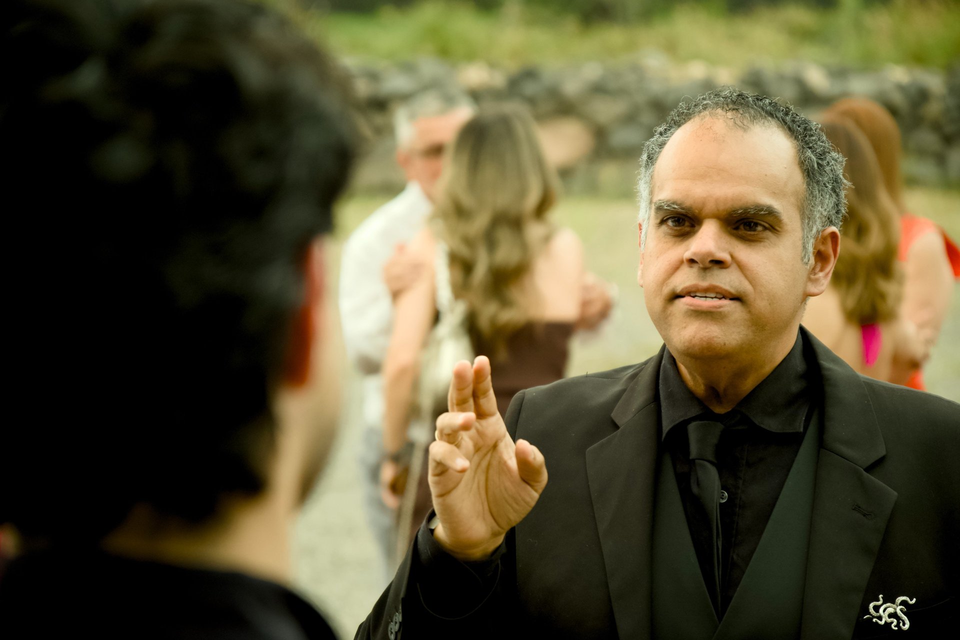 black and brown leather padded tub sofa