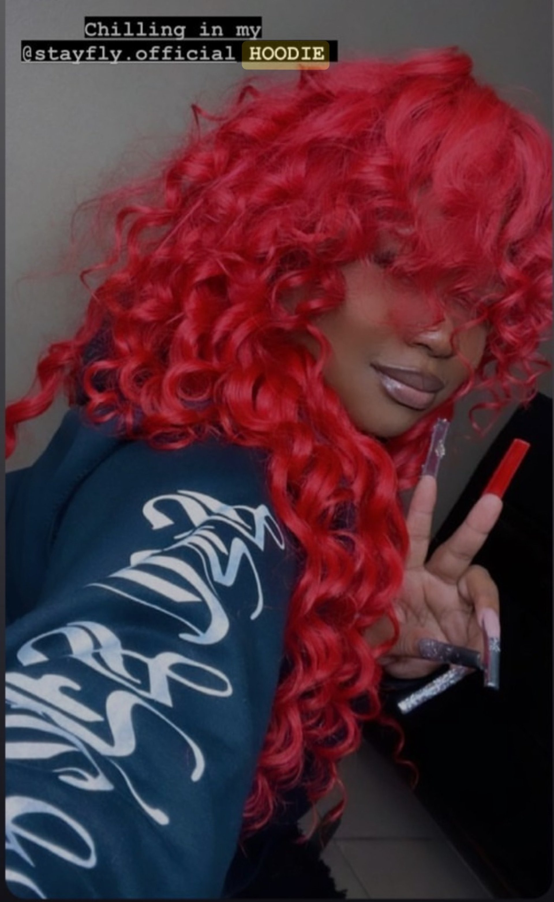 woman holding dried flower