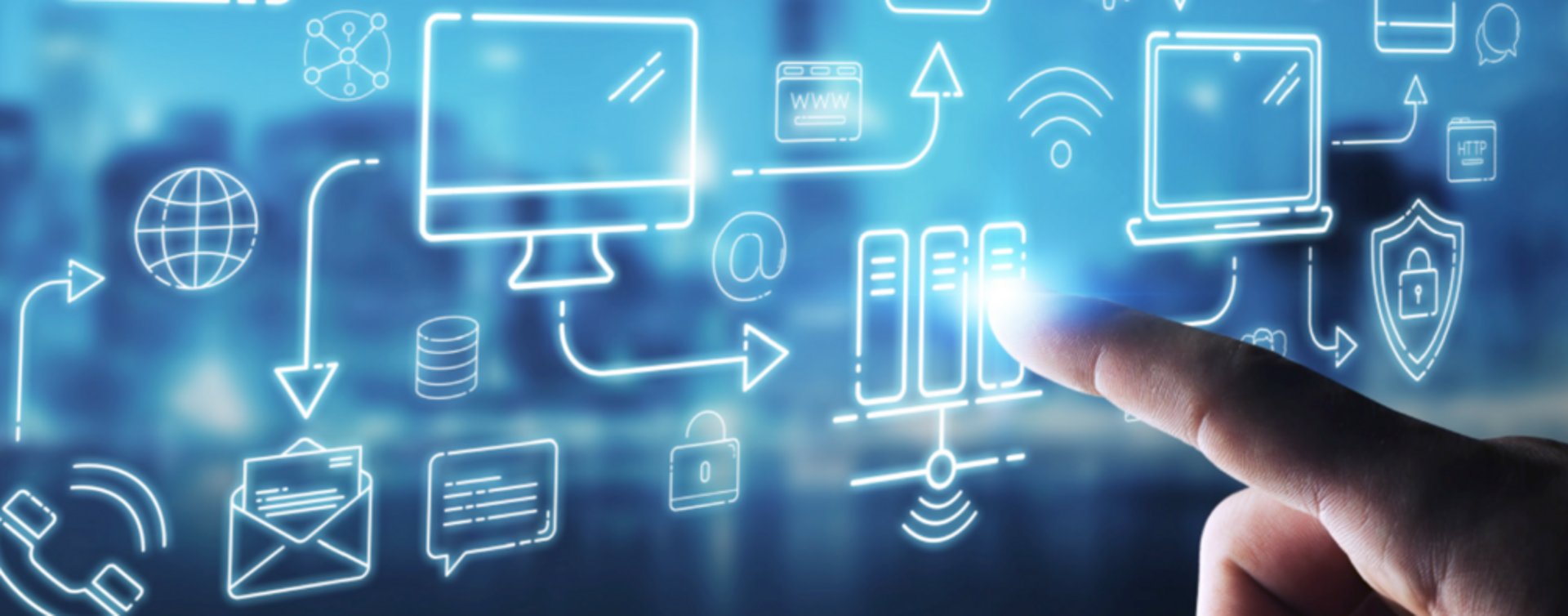 an abstract photo of a curved building with a blue sky in the background