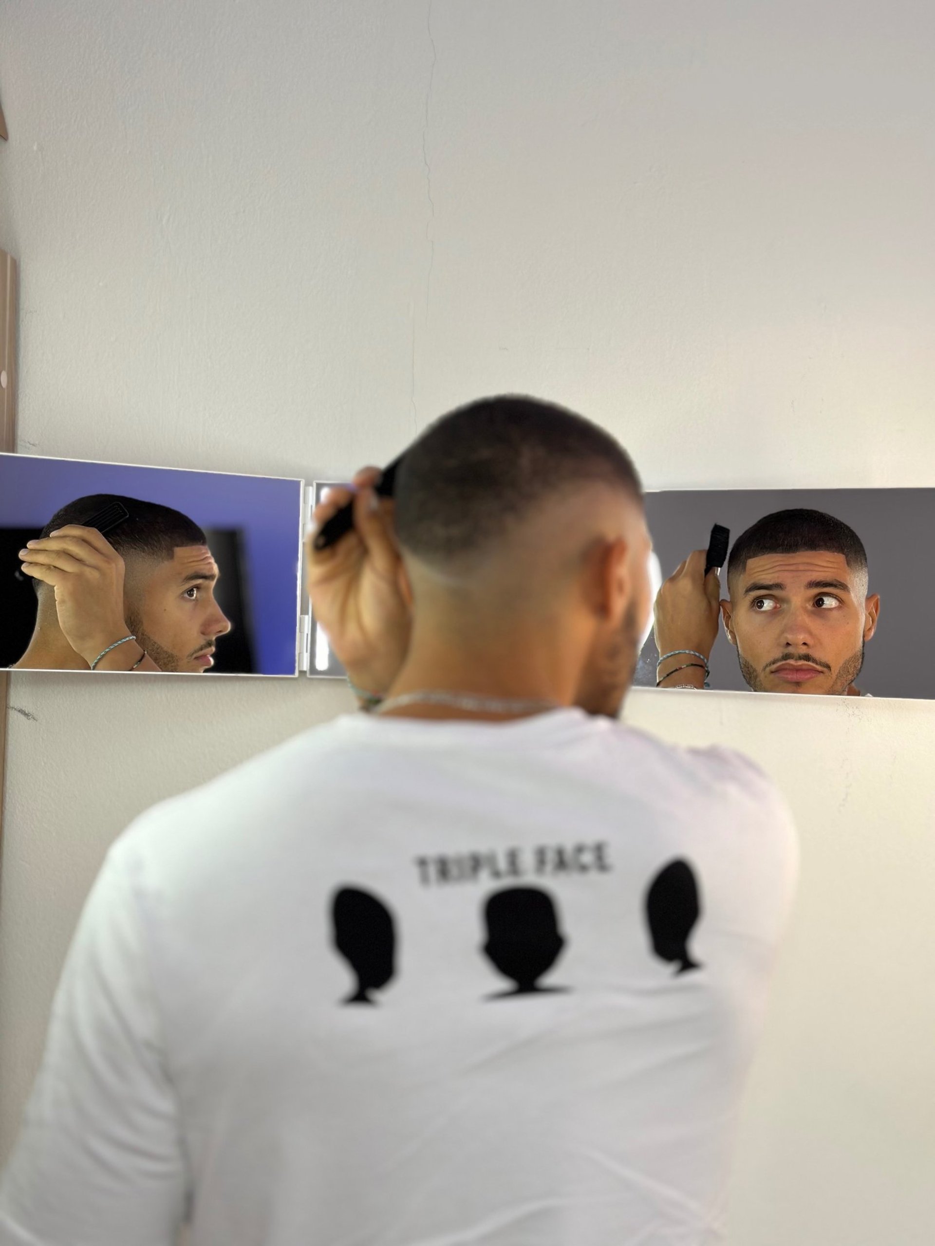 black and white bed linen