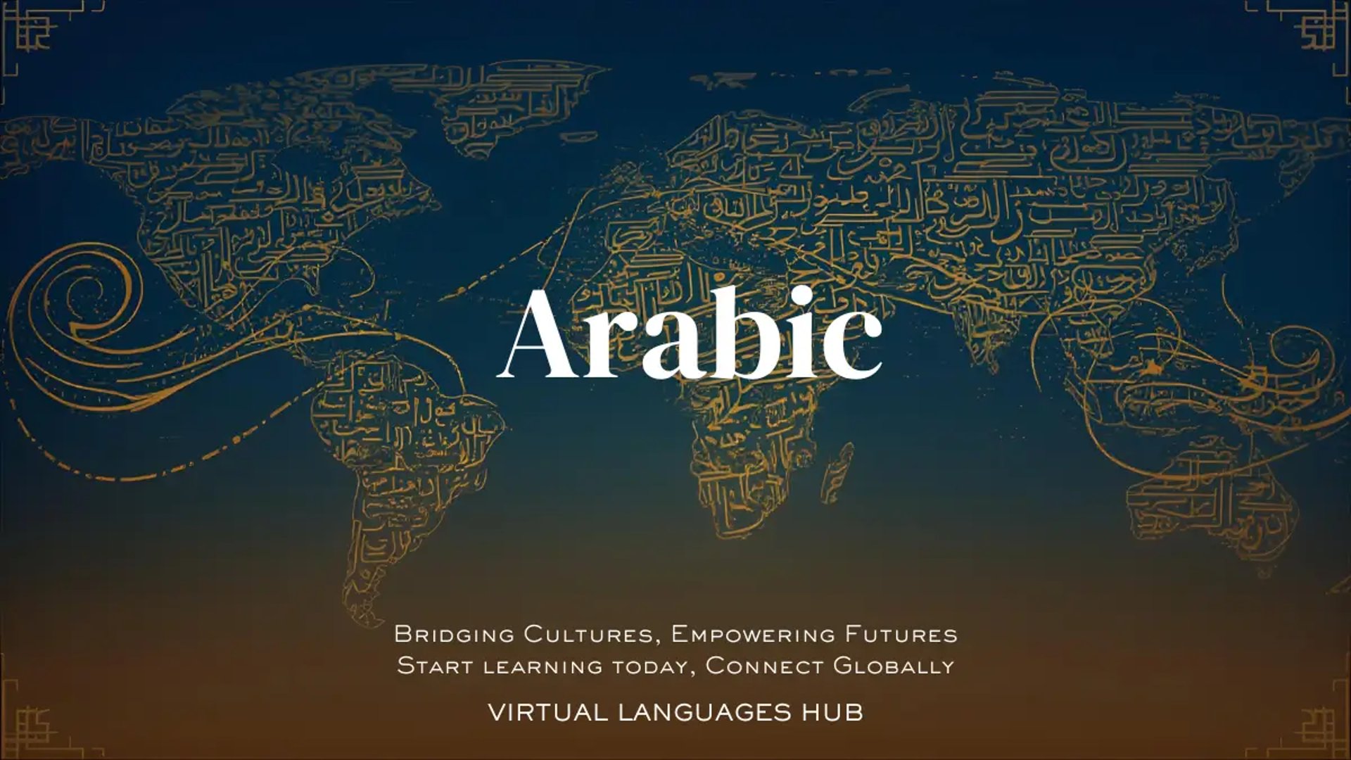 Learn Arabic Online | VIRTUAL LANGUAGES HUB