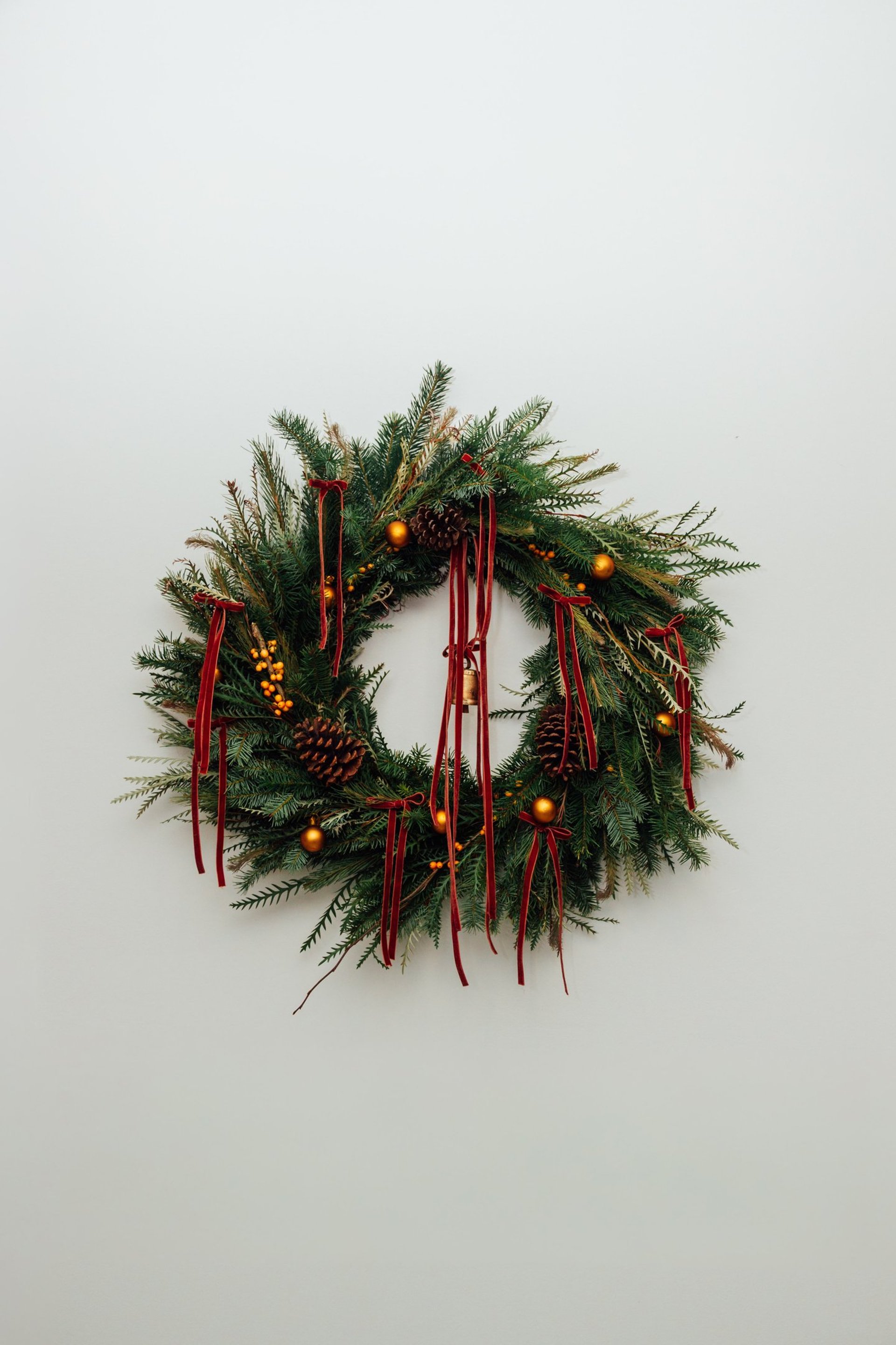 an abstract photo of a curved building with a blue sky in the background