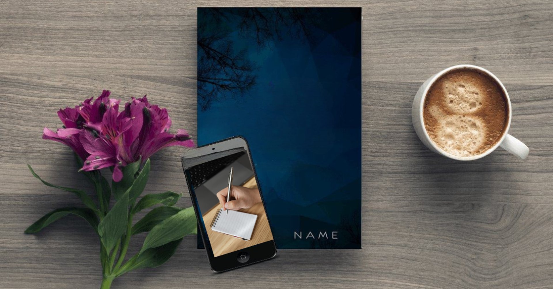 flowers beside yellow wall