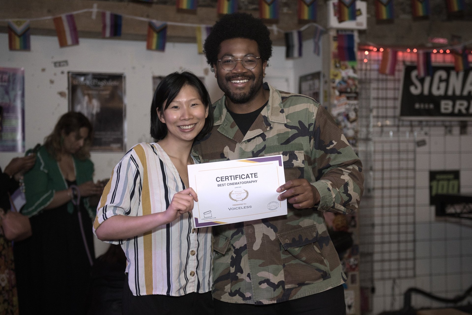 black blue and yellow textile