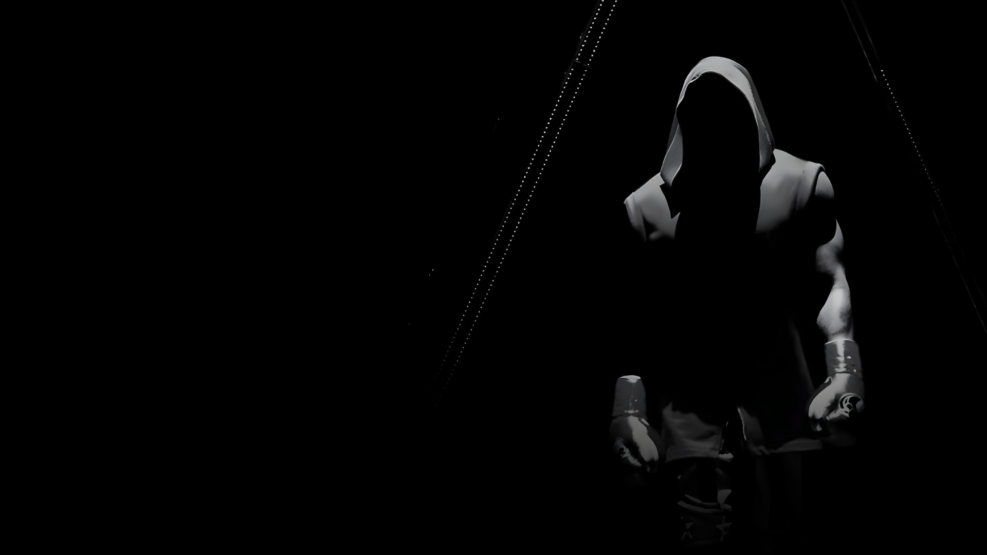 an abstract photo of a curved building with a blue sky in the background