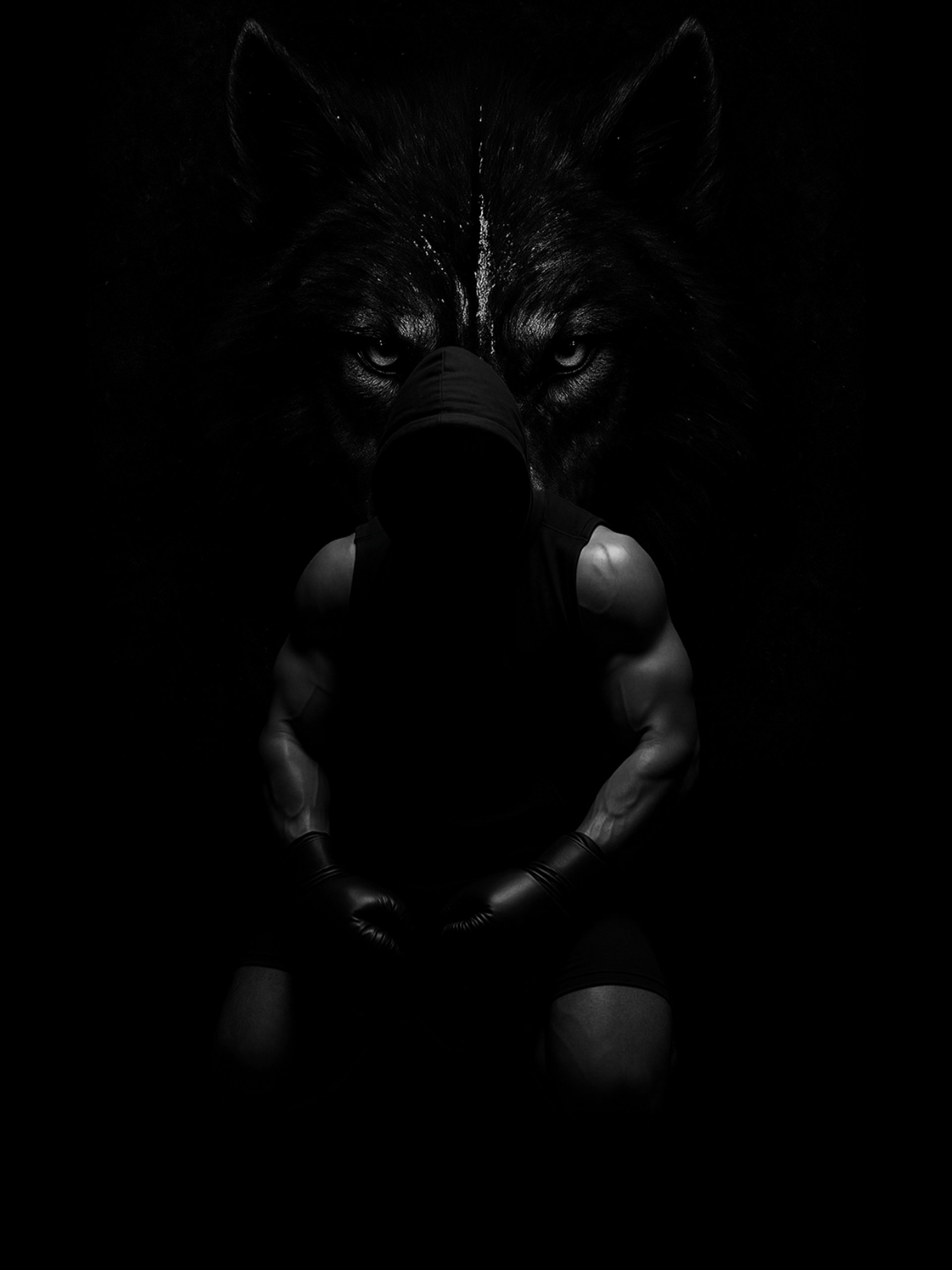 an abstract photo of a curved building with a blue sky in the background