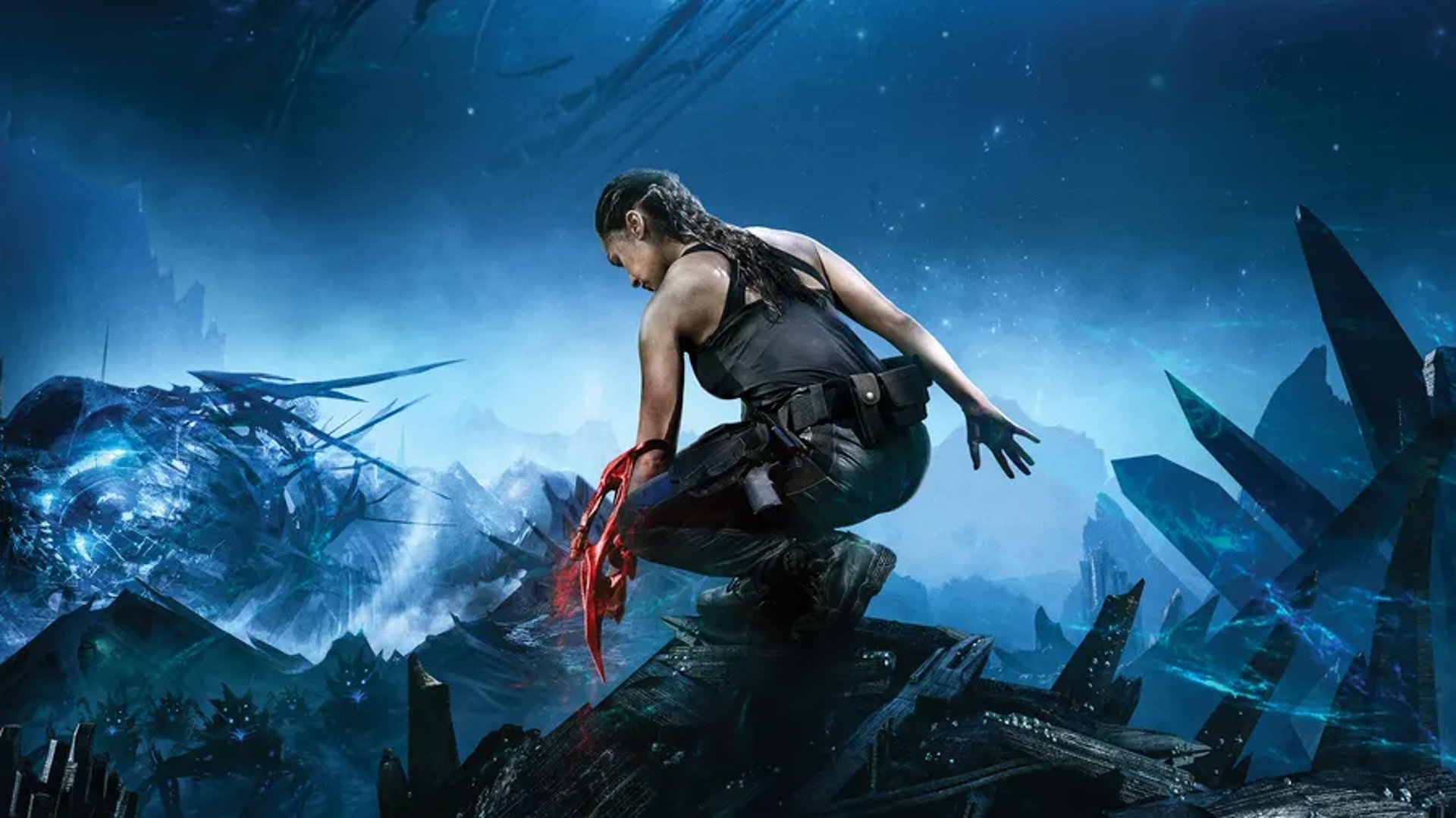 woman wearing yellow long-sleeved dress under white clouds and blue sky during daytime