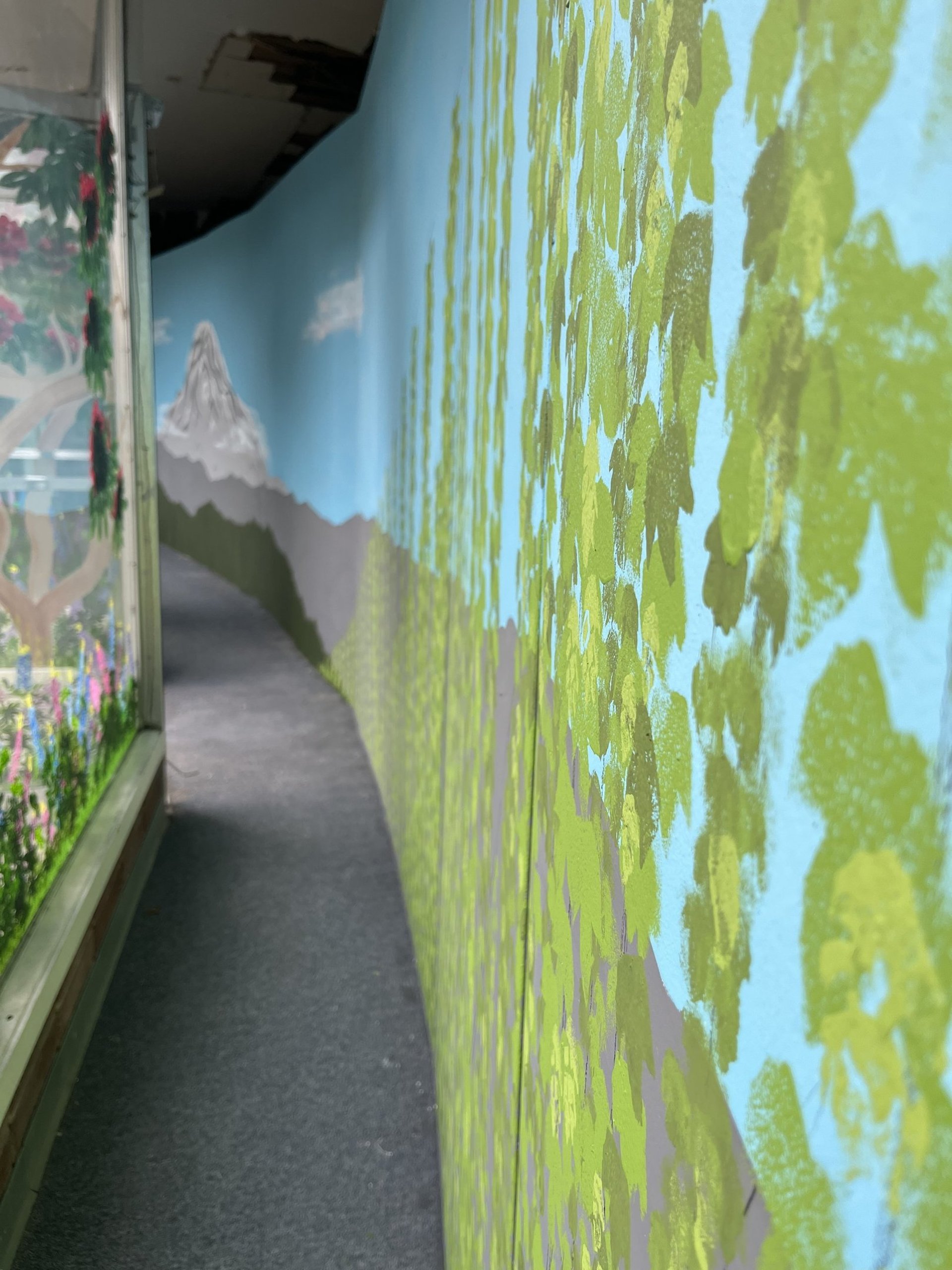 selective focus photography of gratify wall