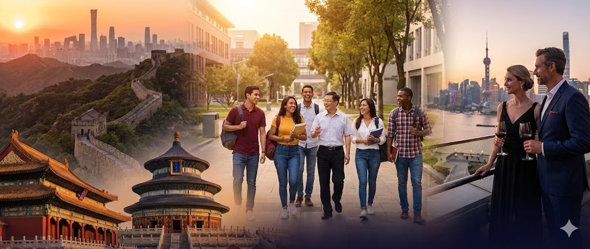 man and woman sitting on table