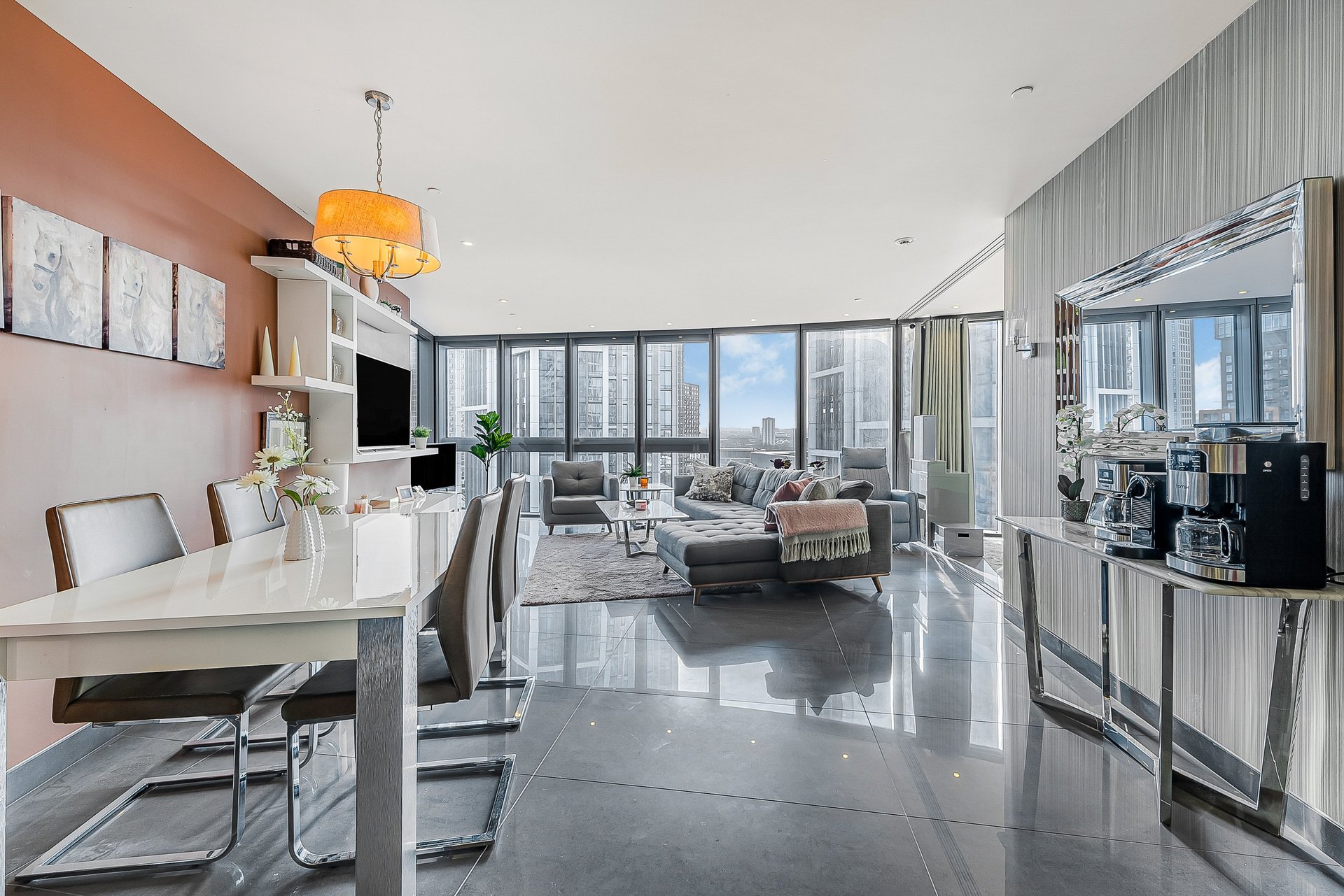 brown wooden bed frame with white cover beside brown wooden nightstand