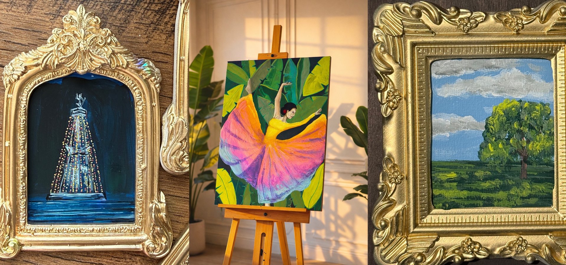an abstract photo of a curved building with a blue sky in the background