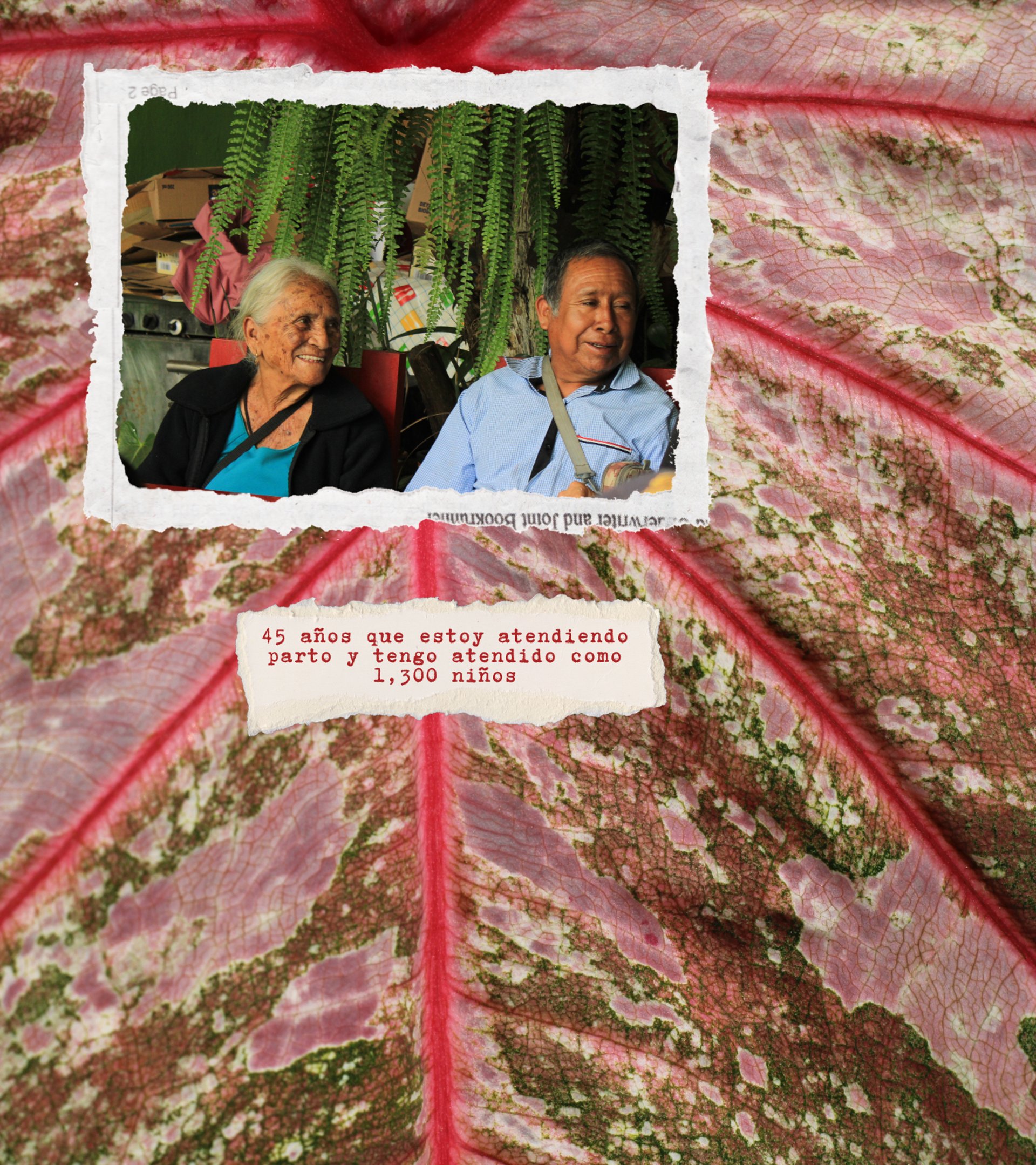 a red background with a rough texture of paper