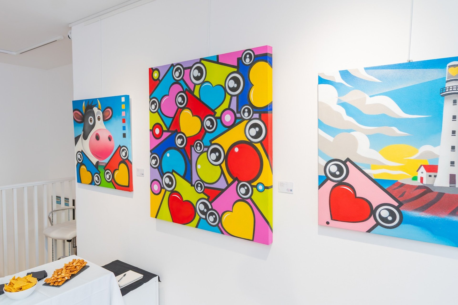 an abstract photo of a curved building with a blue sky in the background