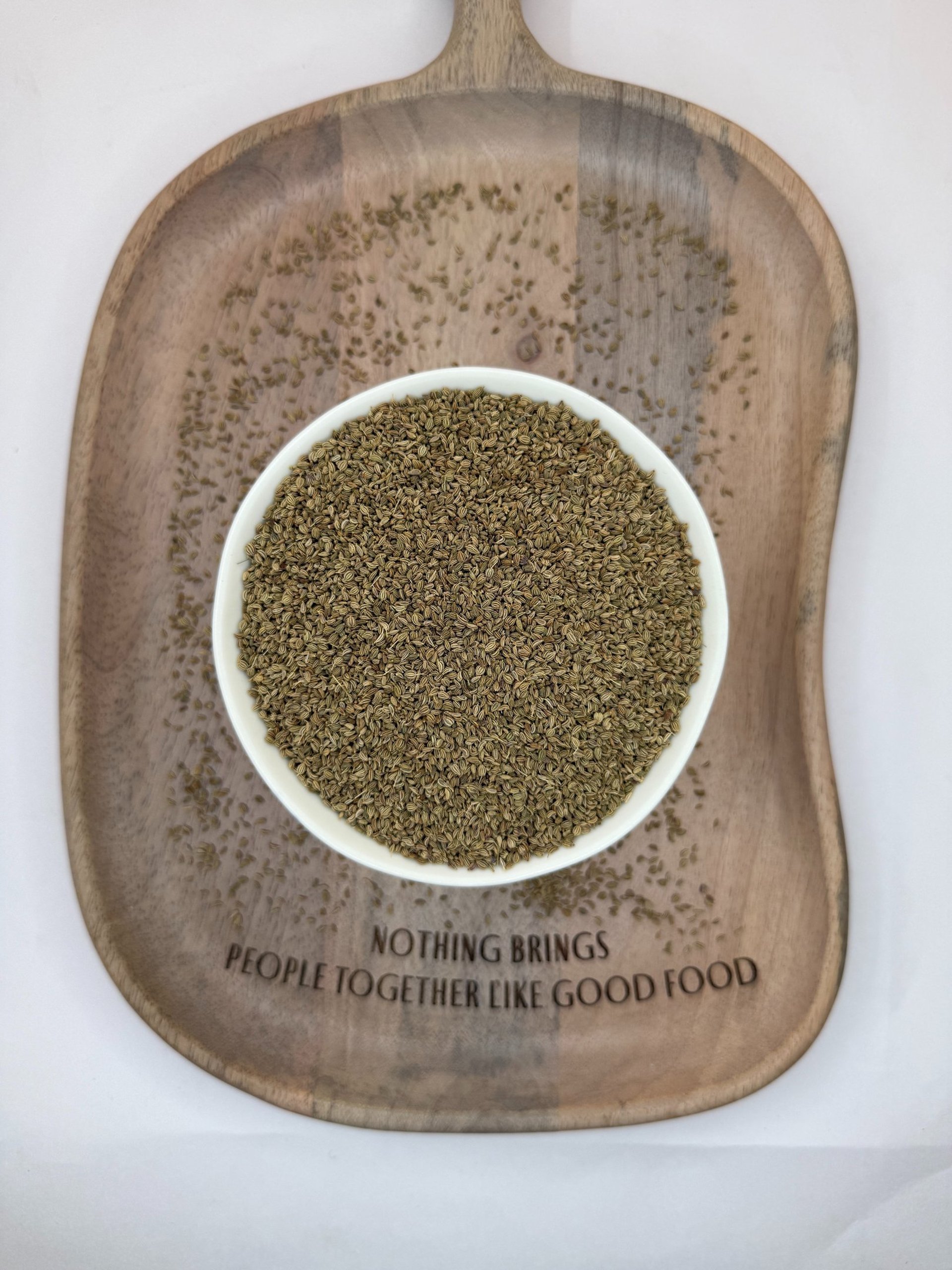 a close up of a pile of brown rice