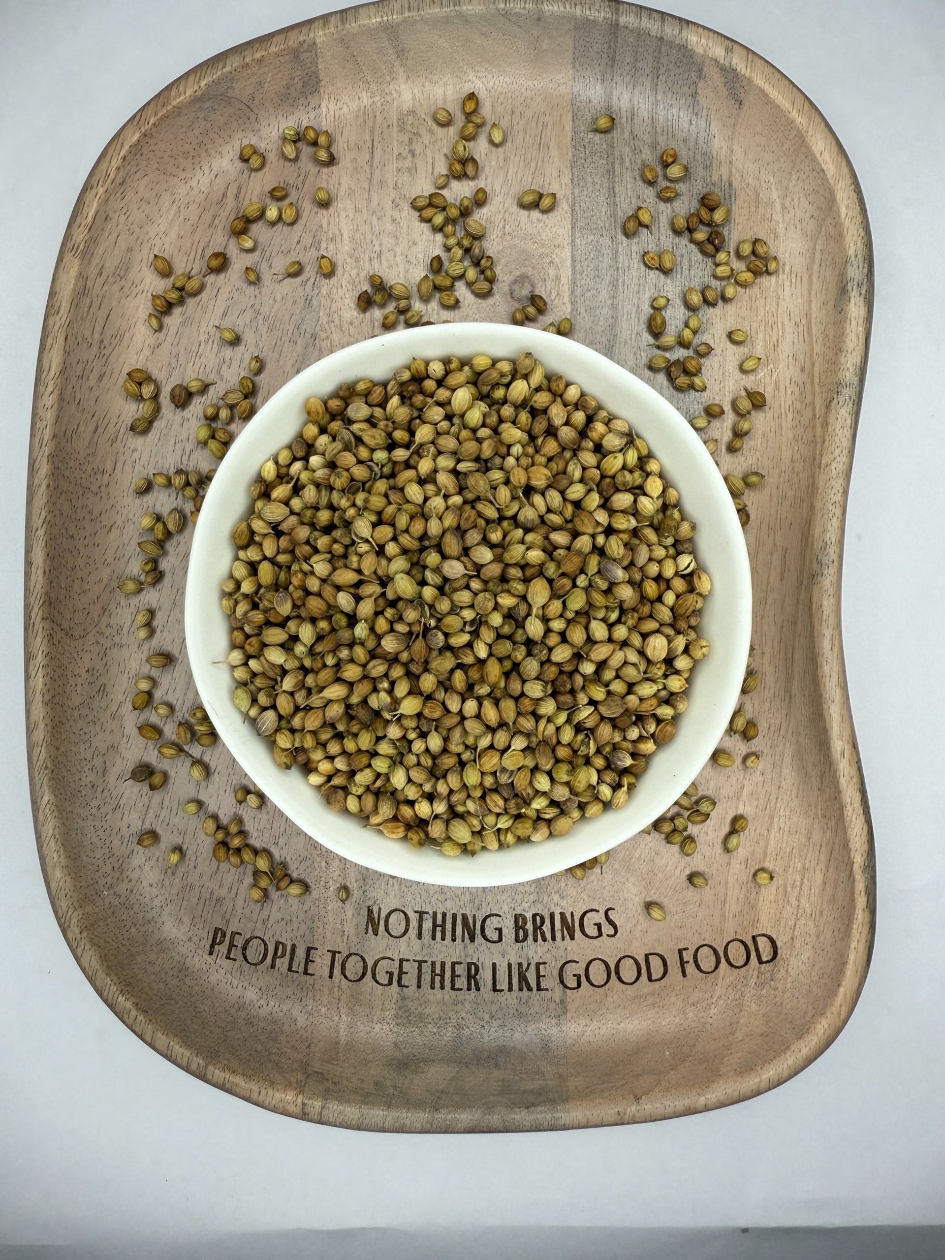 a close up of a pile of brown rice