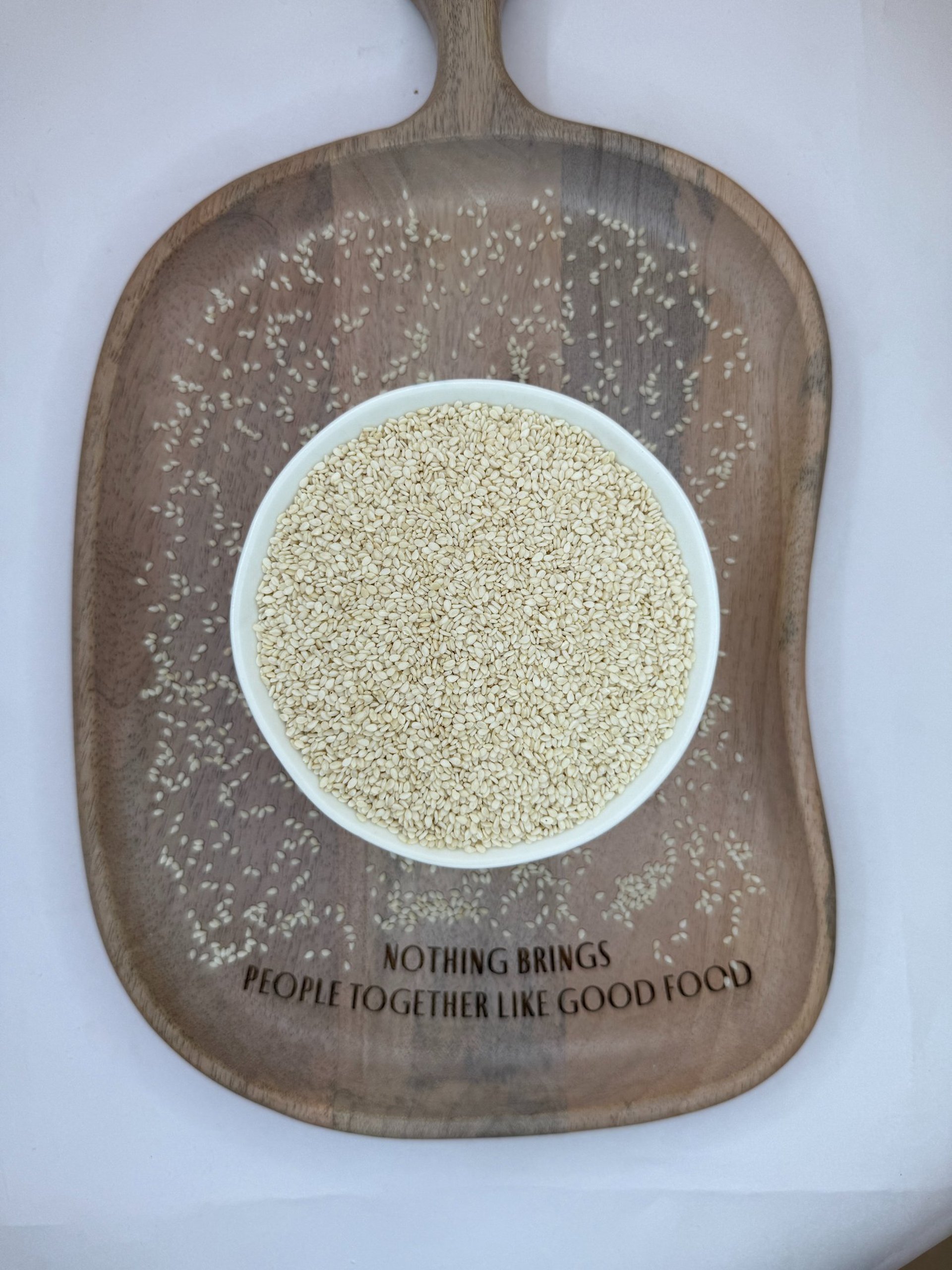a close up of a pile of brown rice
