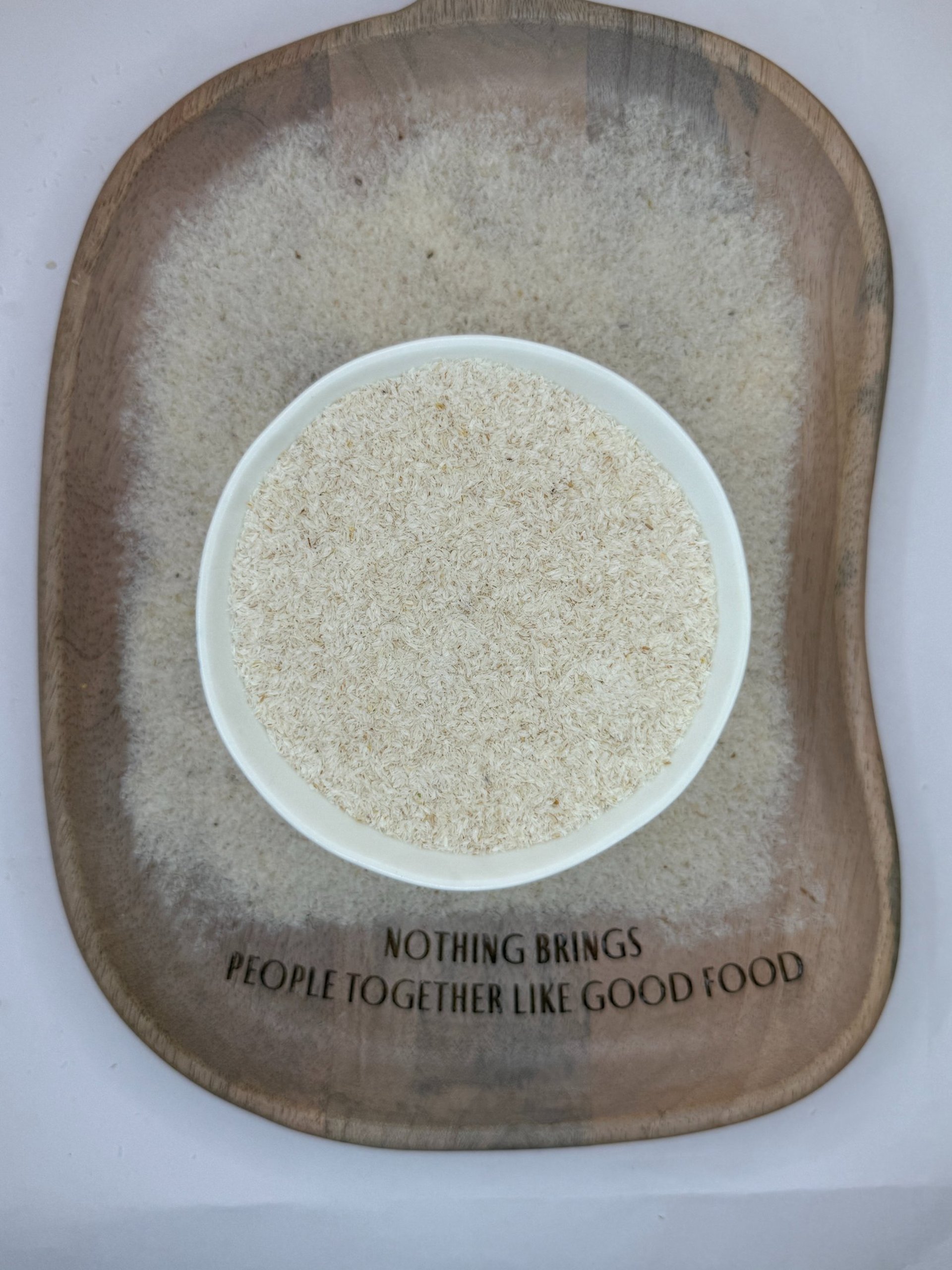 a close up of a pile of brown rice