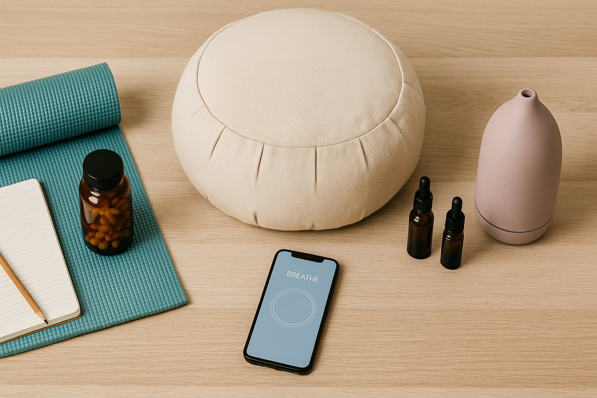 person wearing grey knit sweater