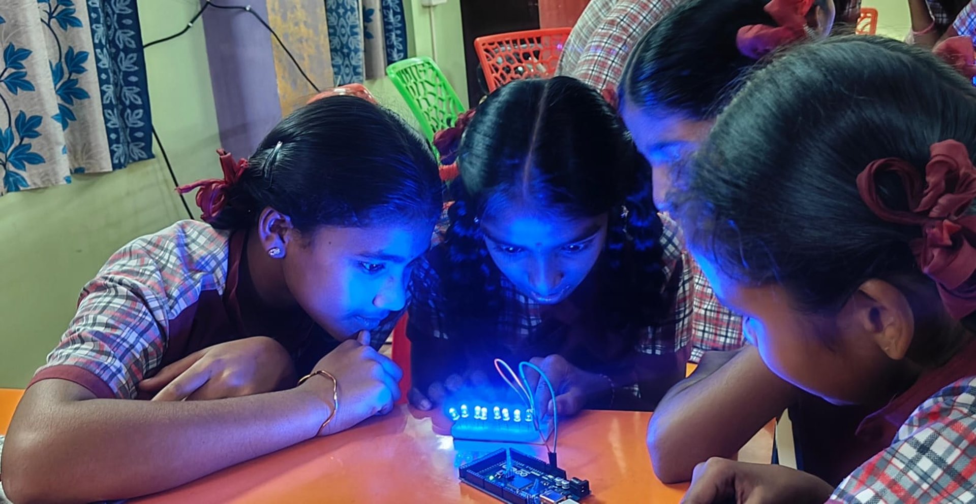 woman wearing yellow long-sleeved dress under white clouds and blue sky during daytime