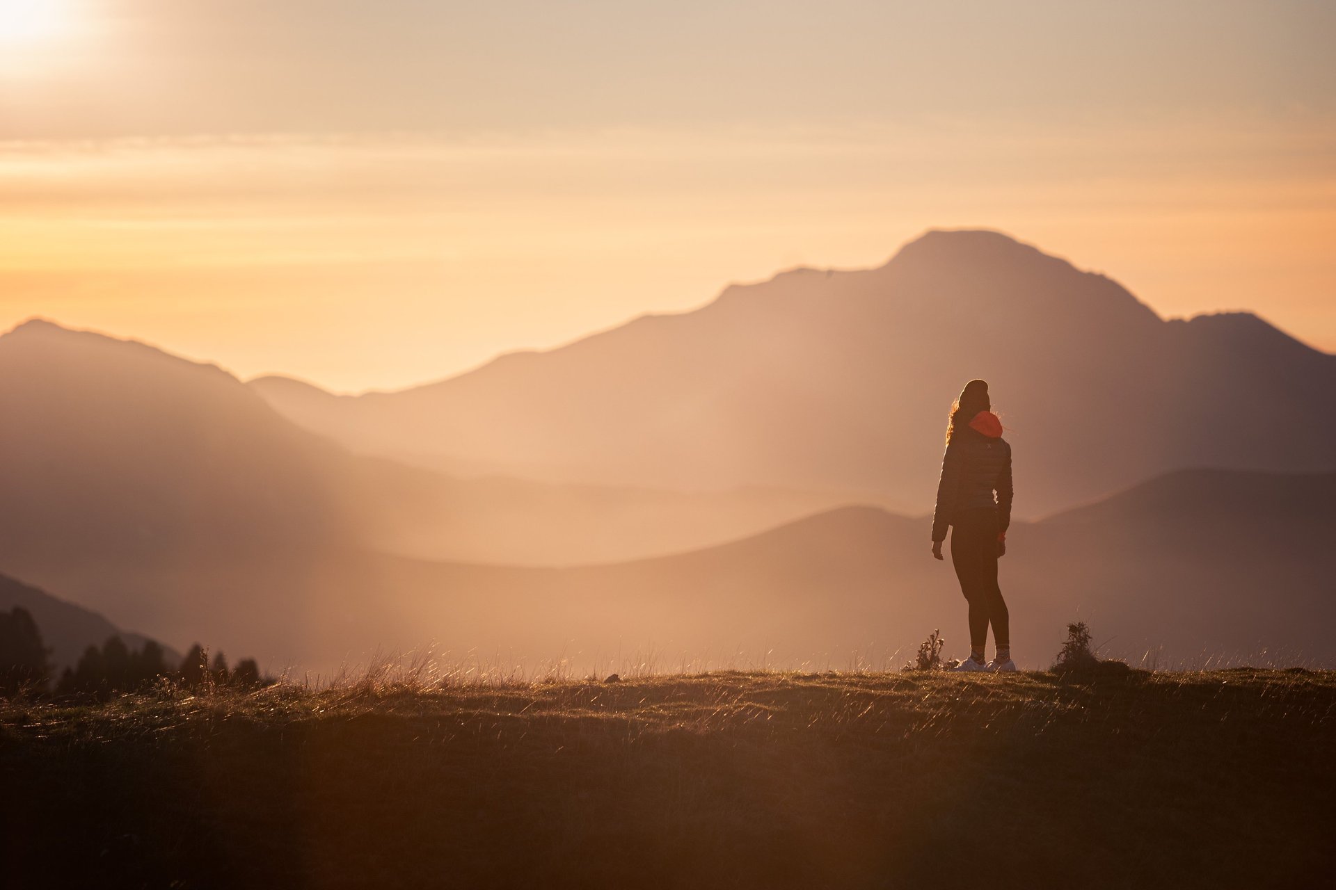 an abstract photo of a curved building with a blue sky in the background