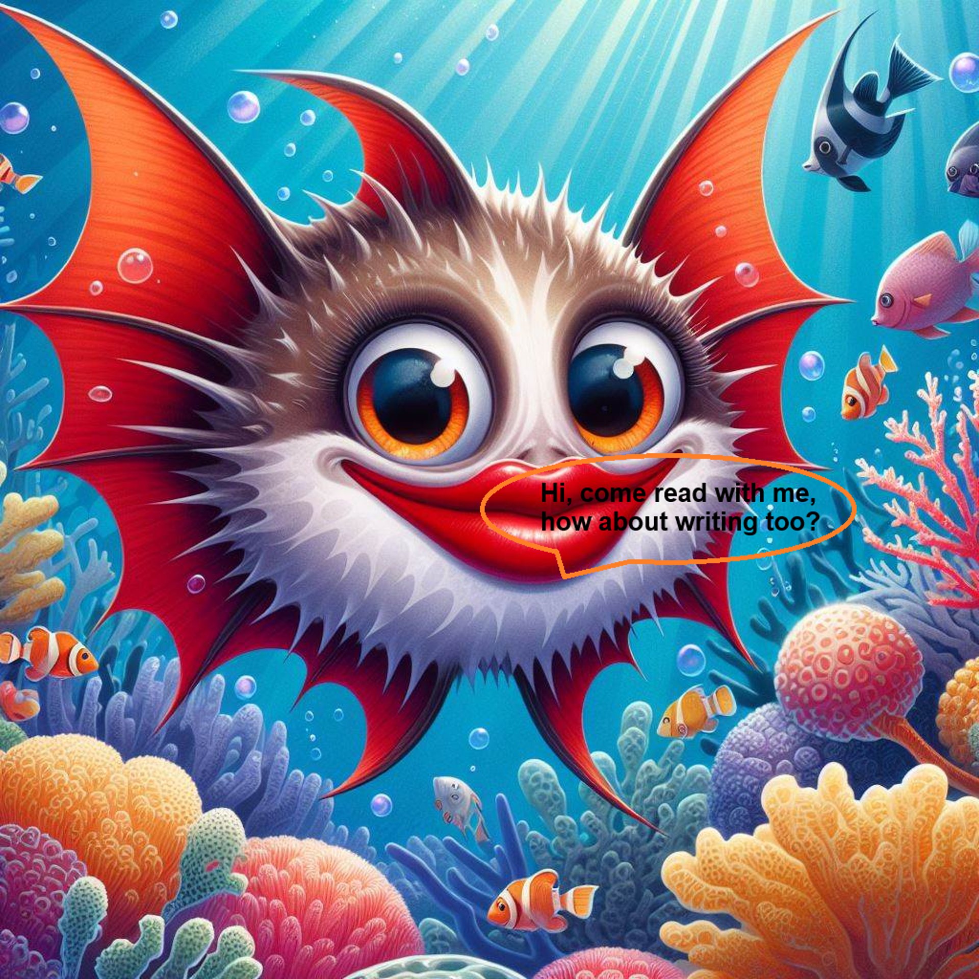 The Amaginky Bat fish