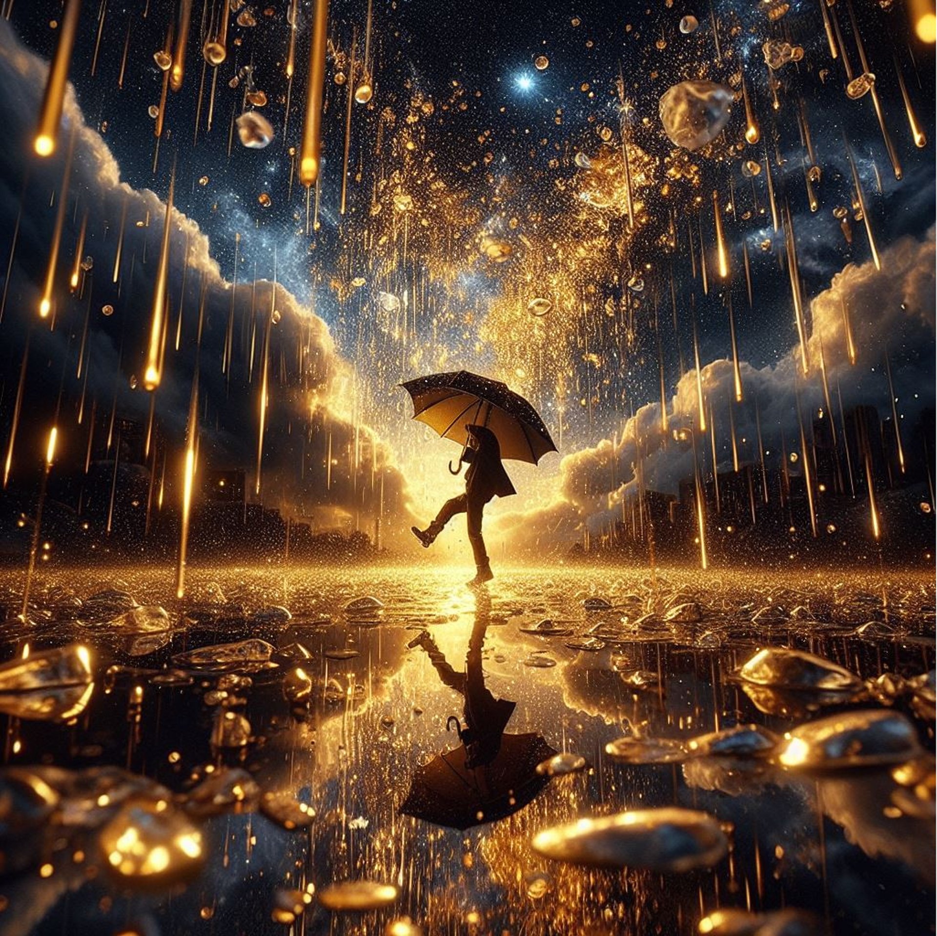 Joining Amaginky optimizes your golden pathways form all directions, heavenly golden rain dropsy