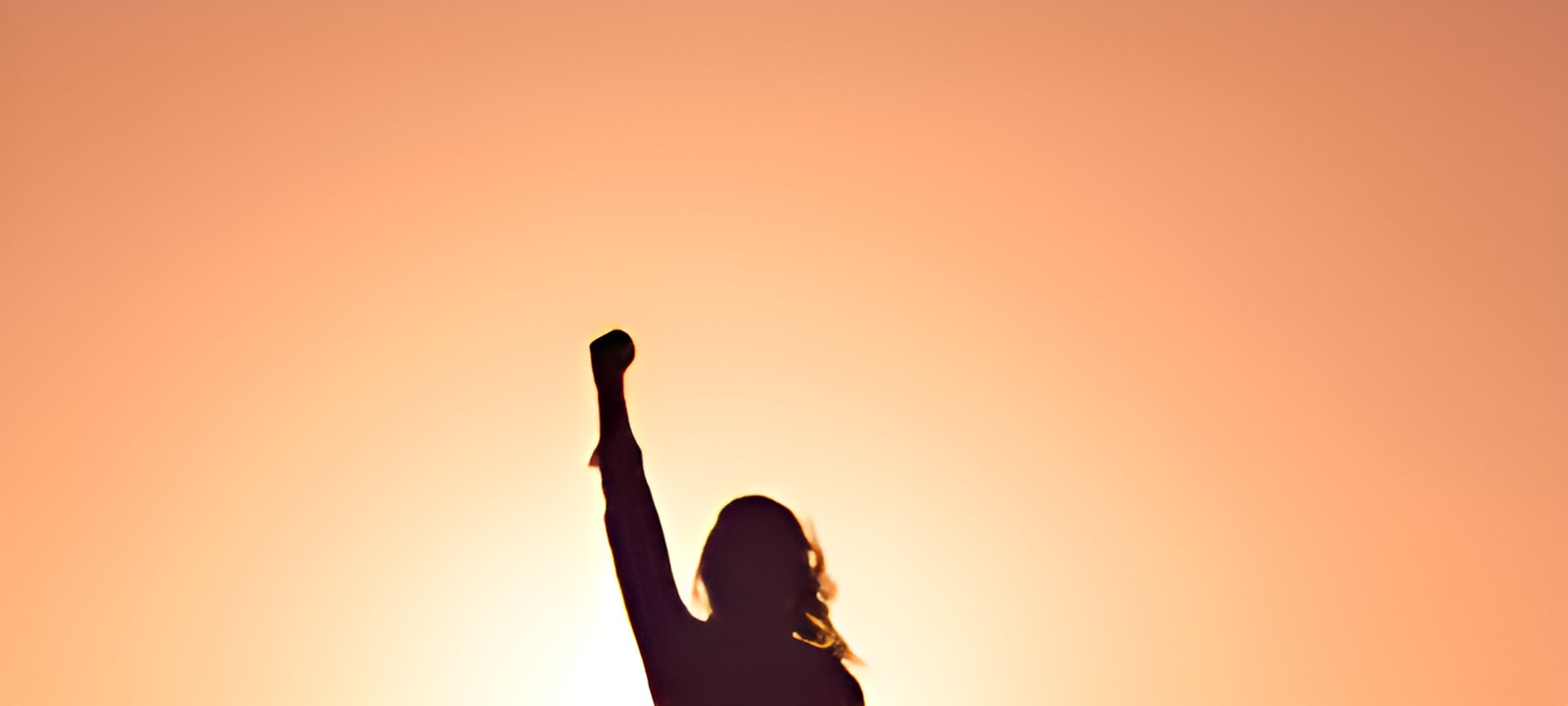 silhouette of personr