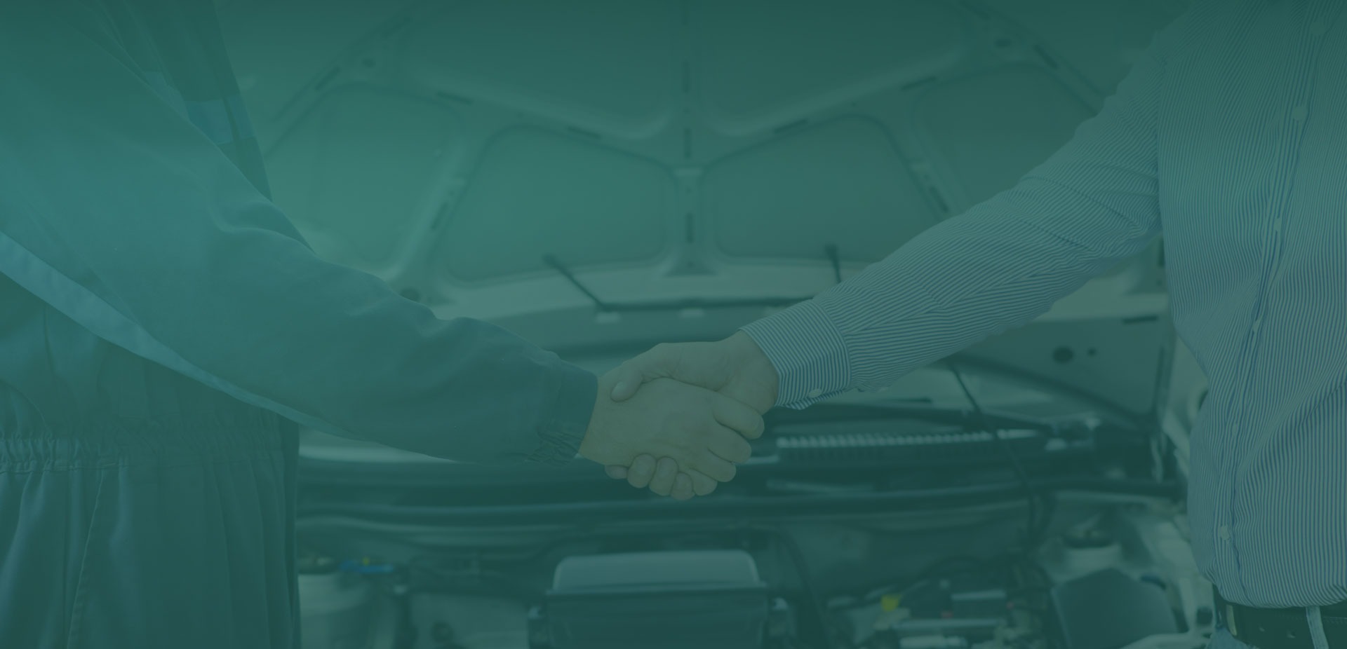two people shaking hands