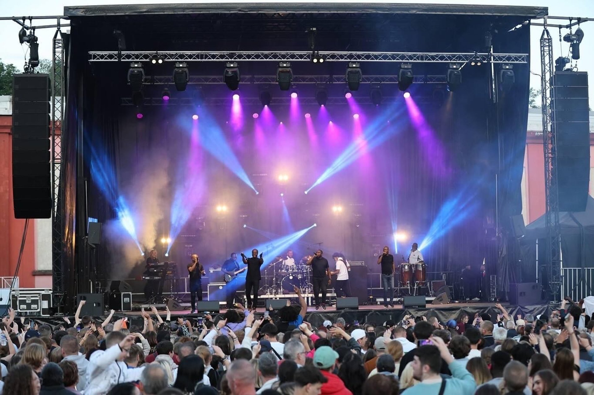 prestation éclairage concert nord