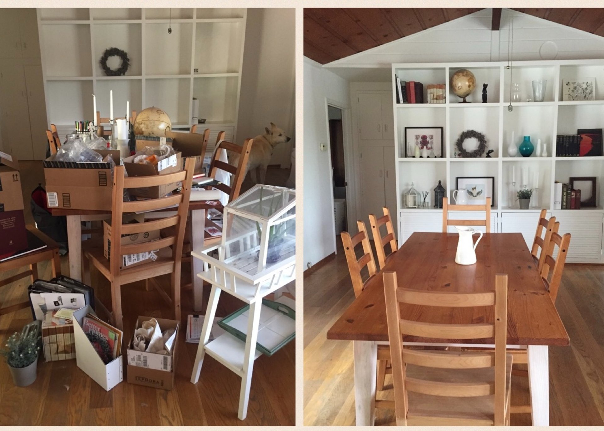 kitchen house area