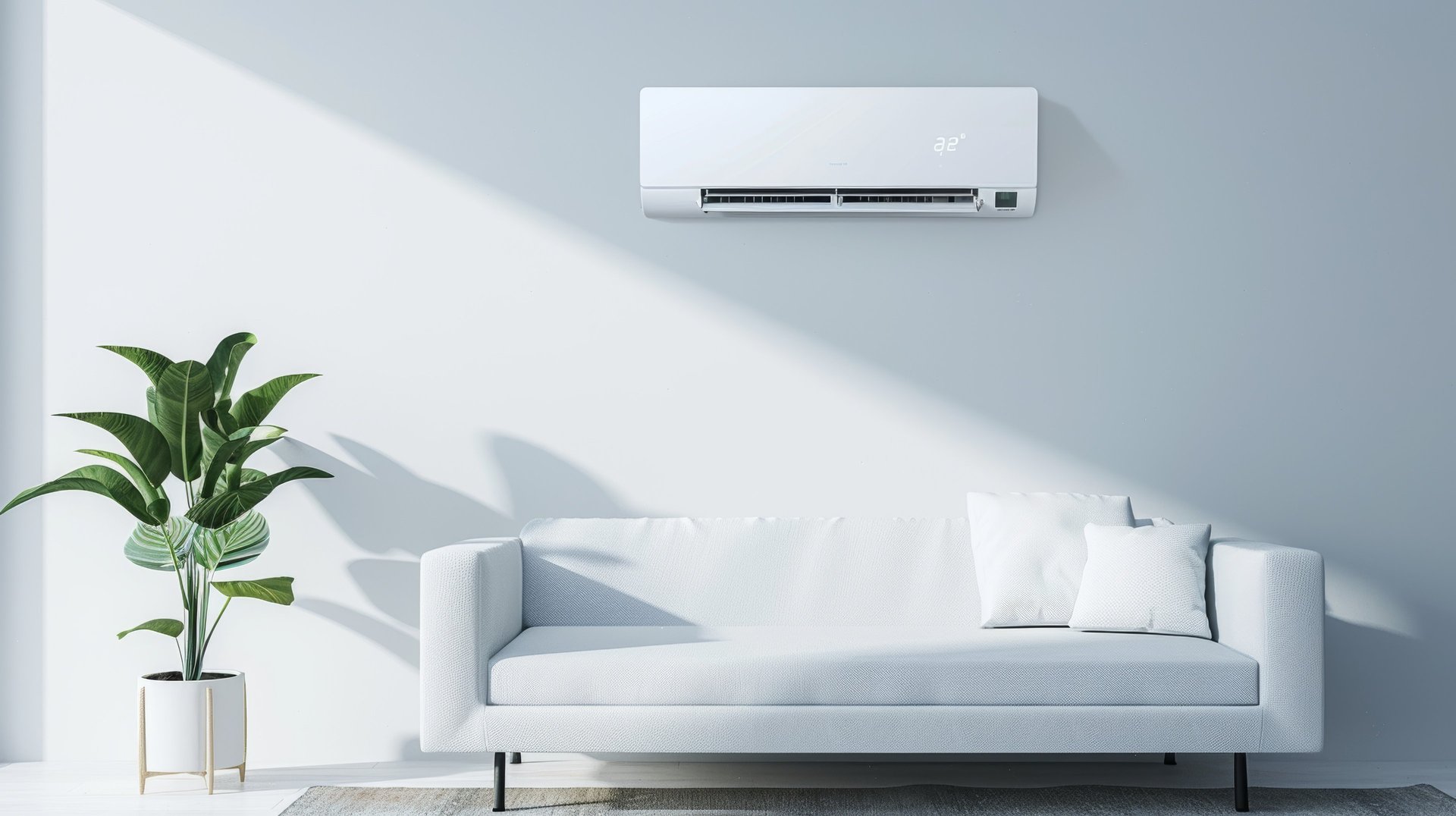 an abstract photo of a curved building with a blue sky in the background