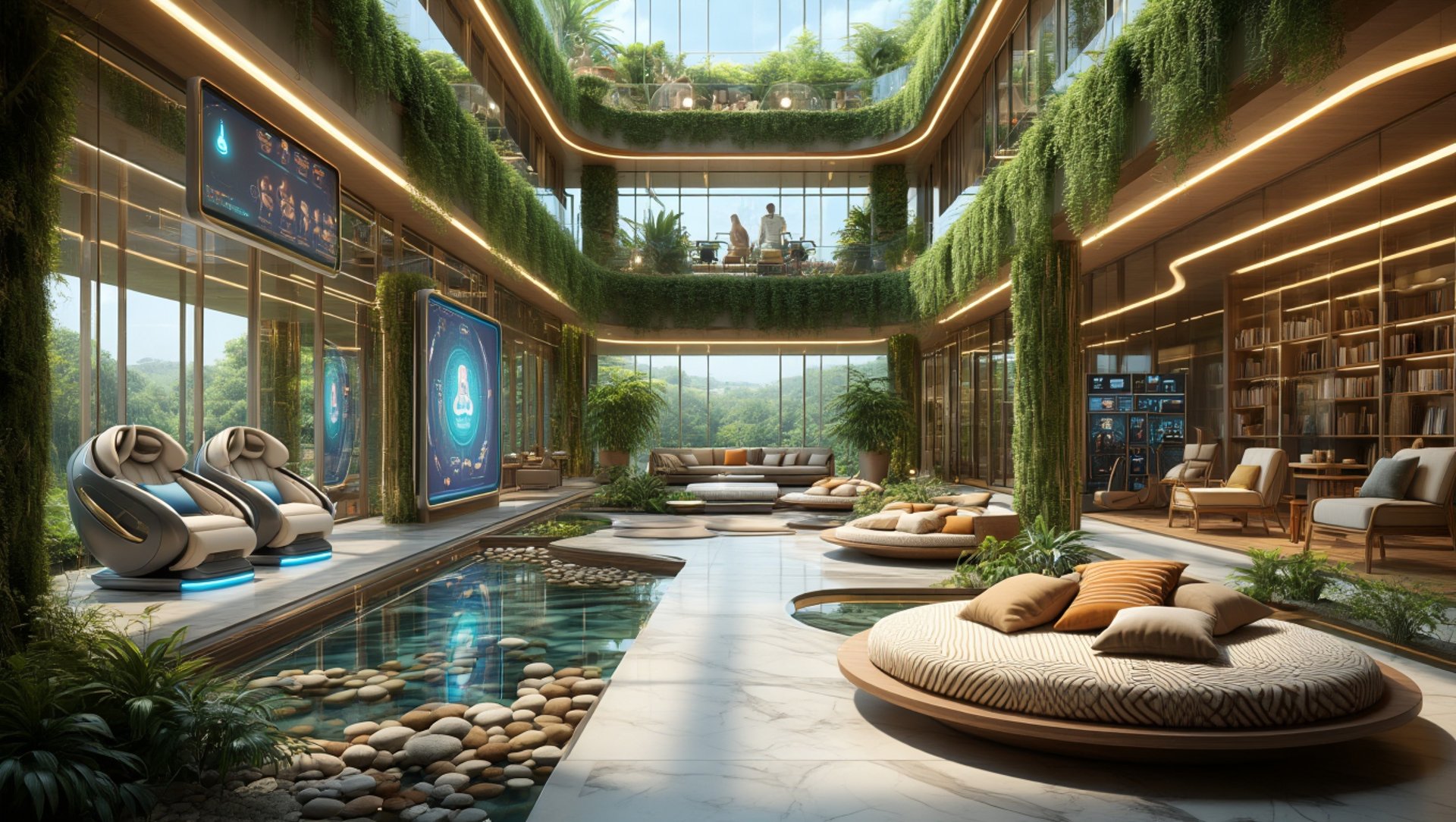 red blue and black abstract painting