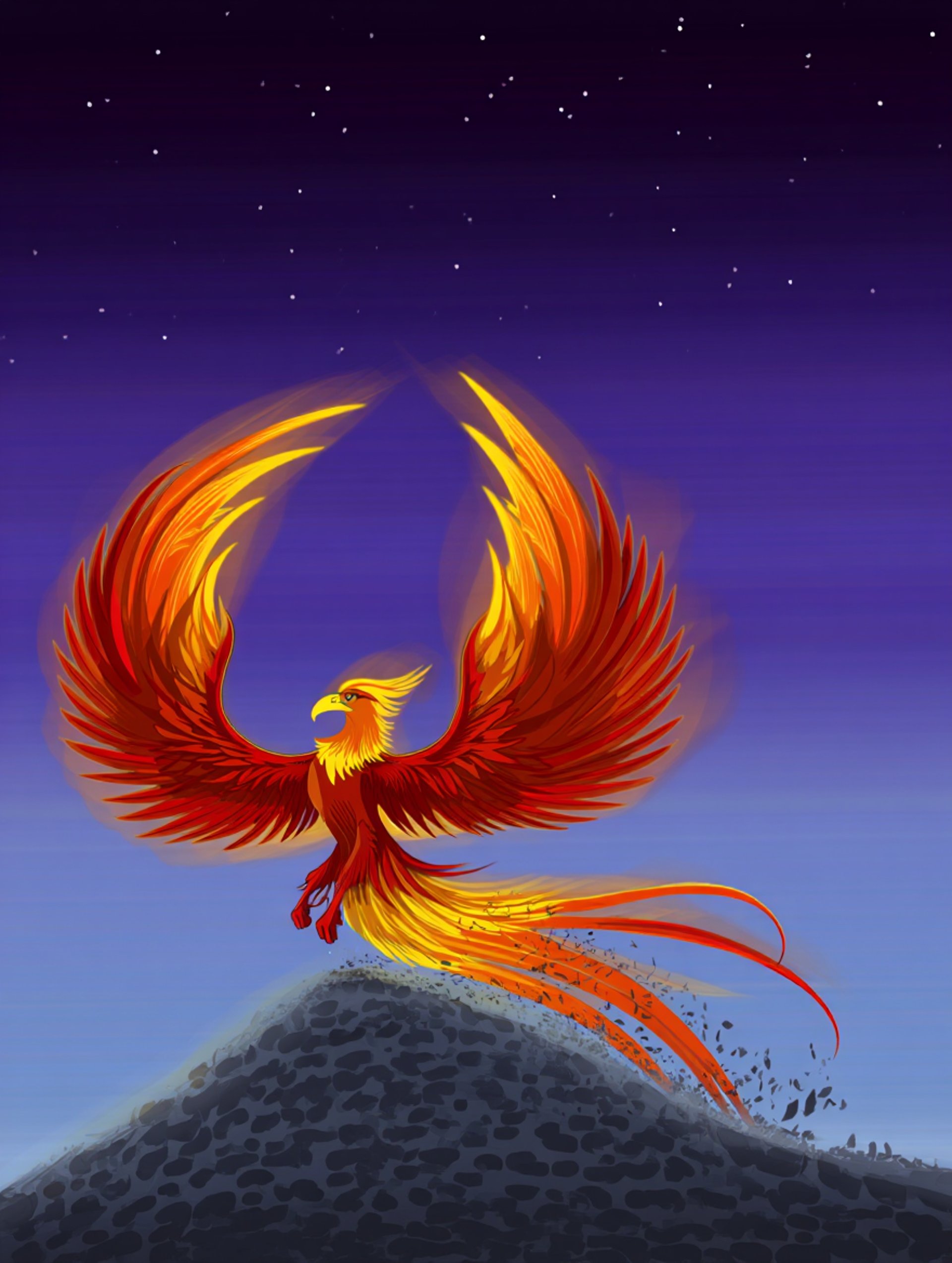 red blue and black abstract painting