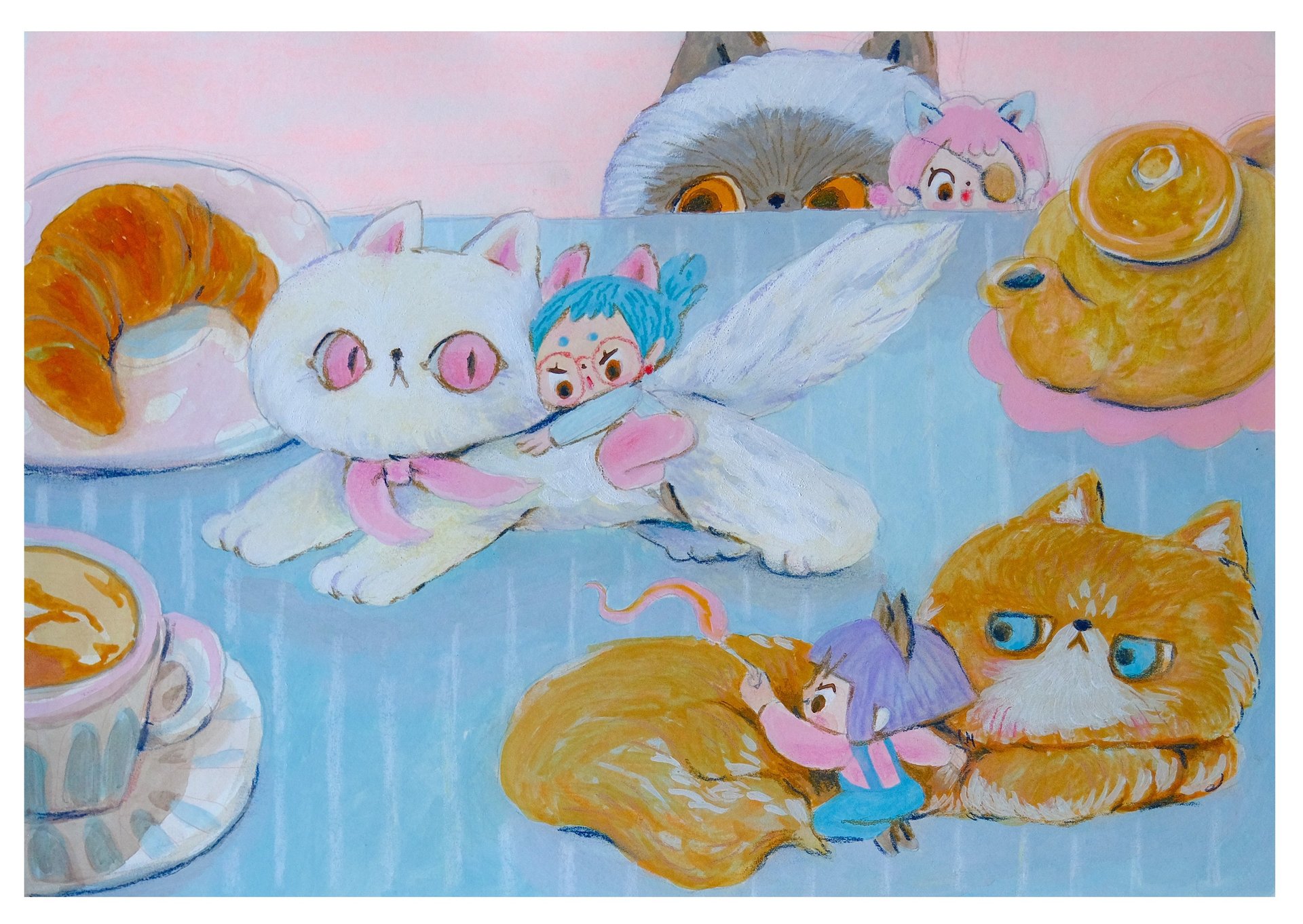 mountain range under blue sky