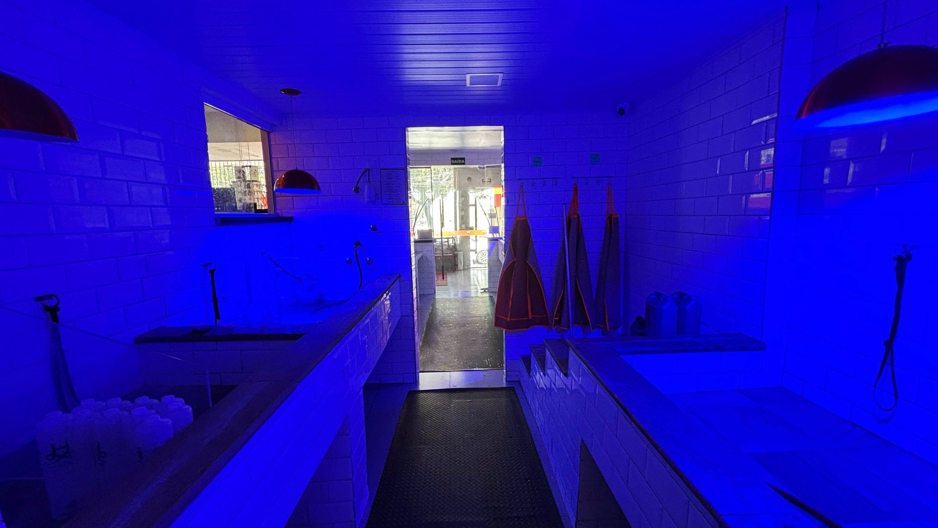 black blue and yellow textile