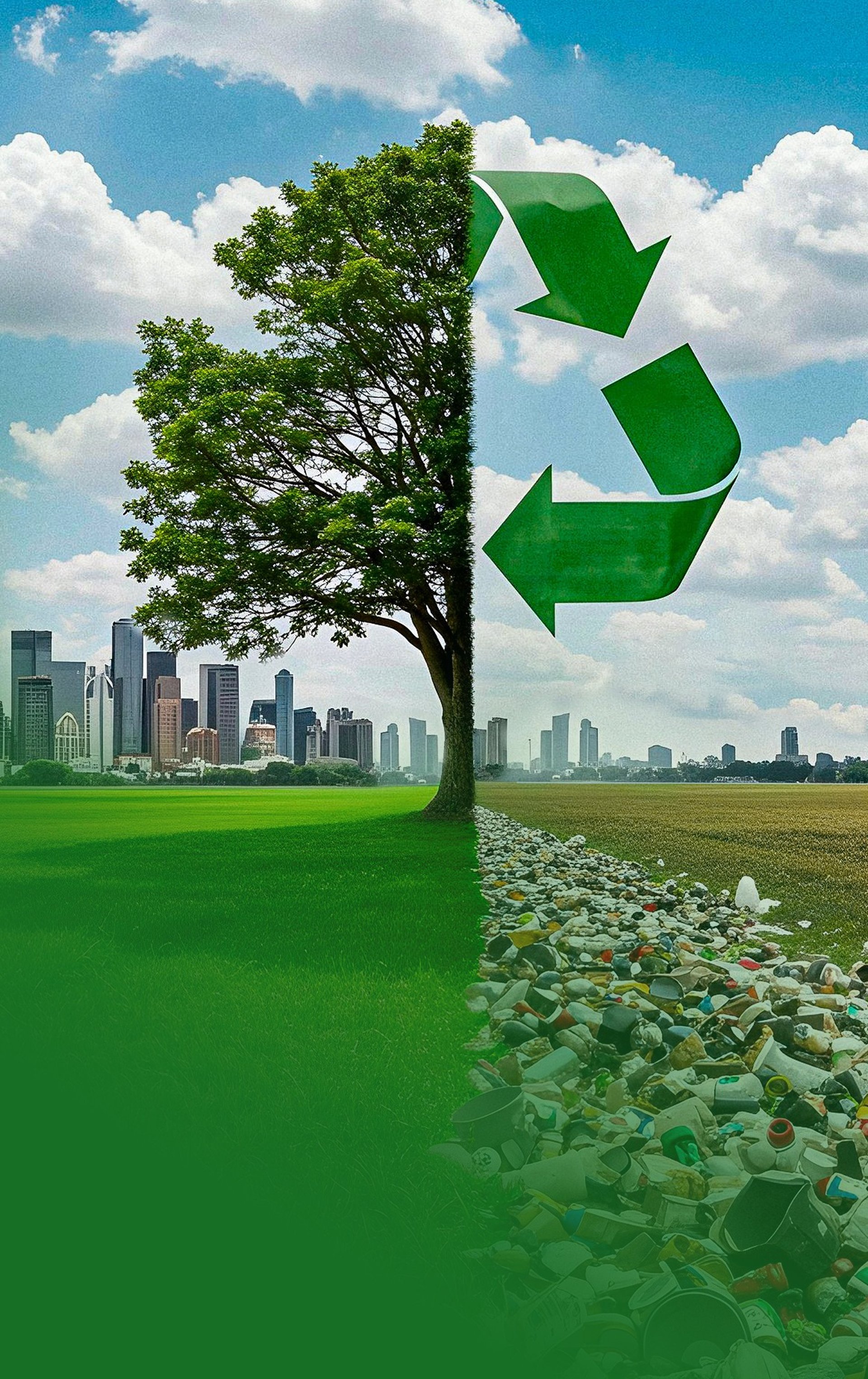 an abstract photo of a curved building with a blue sky in the background