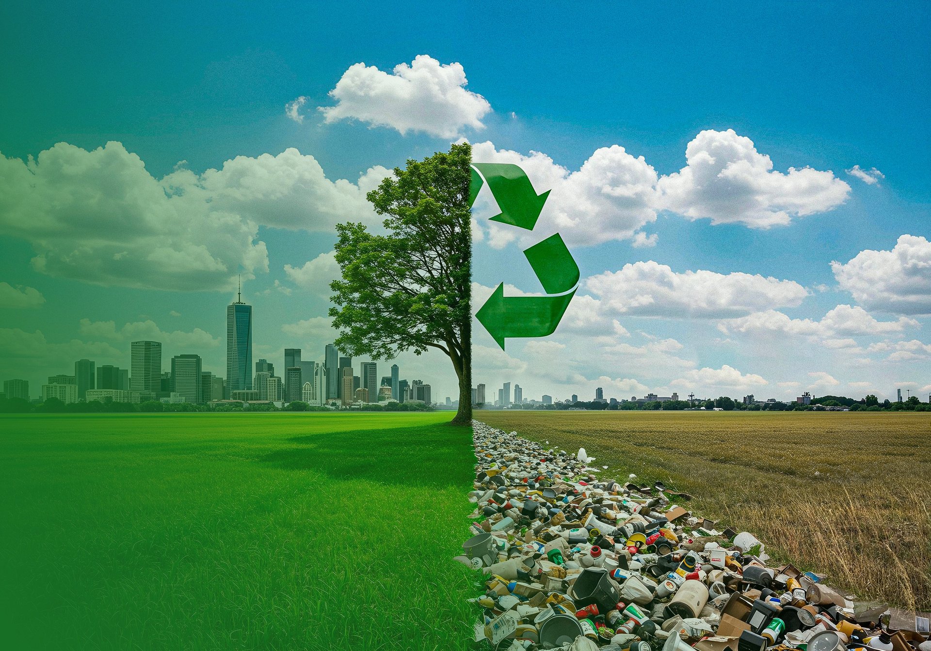 an abstract photo of a curved building with a blue sky in the background